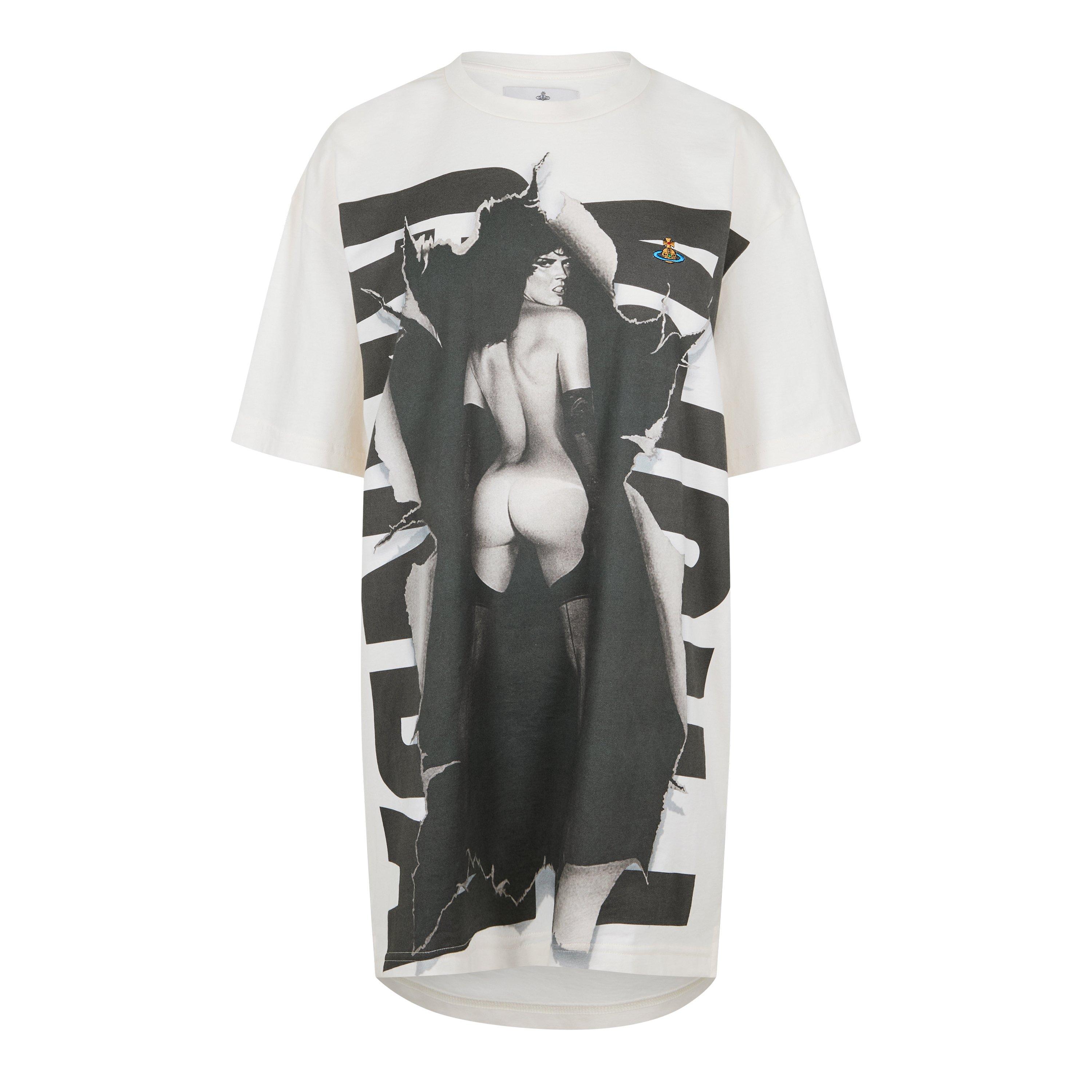 White - Vivienne Westwood - Propaganda Oversized T-Shirt - 5