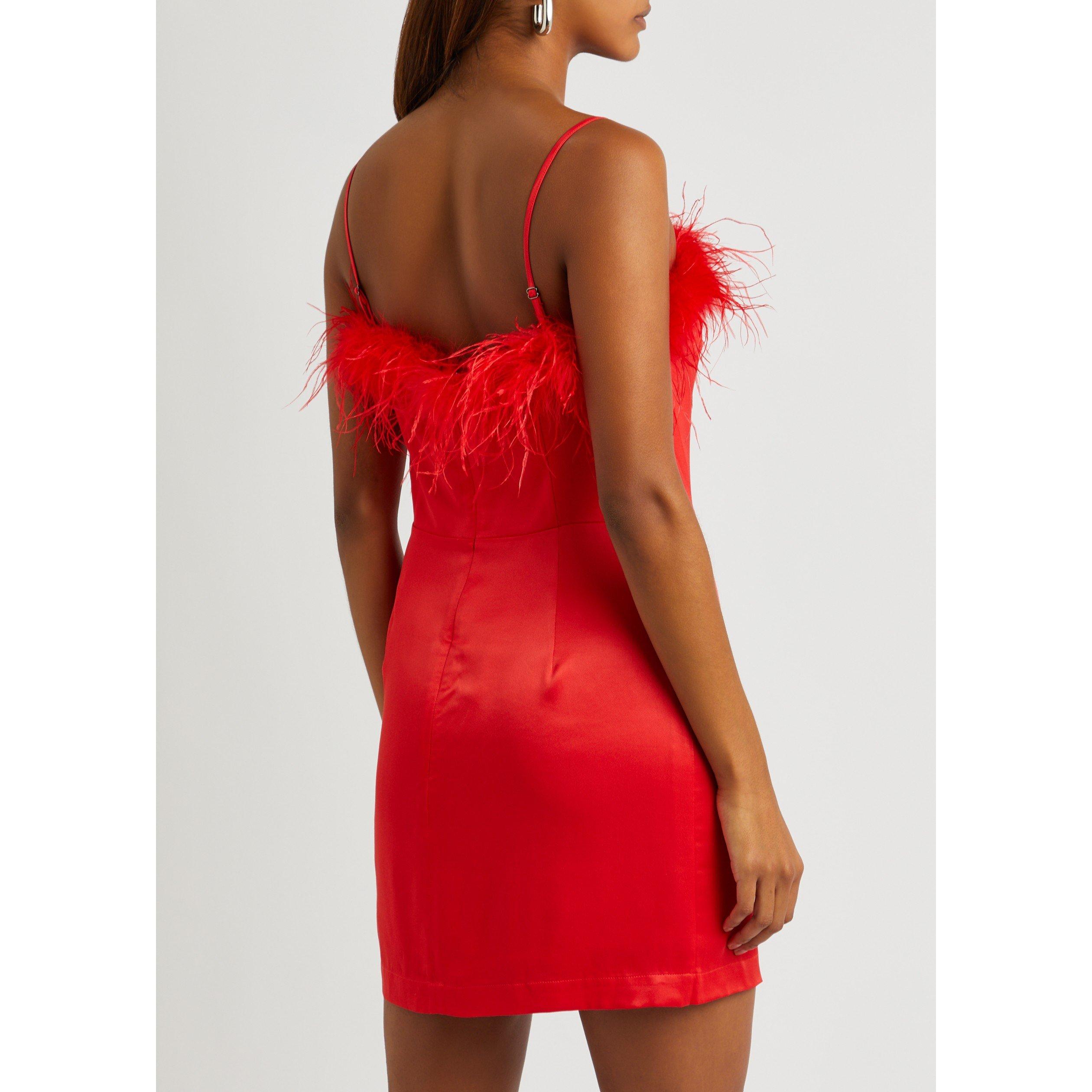 RED - KITRI - SD NOLA RED MINI DRESS - 3