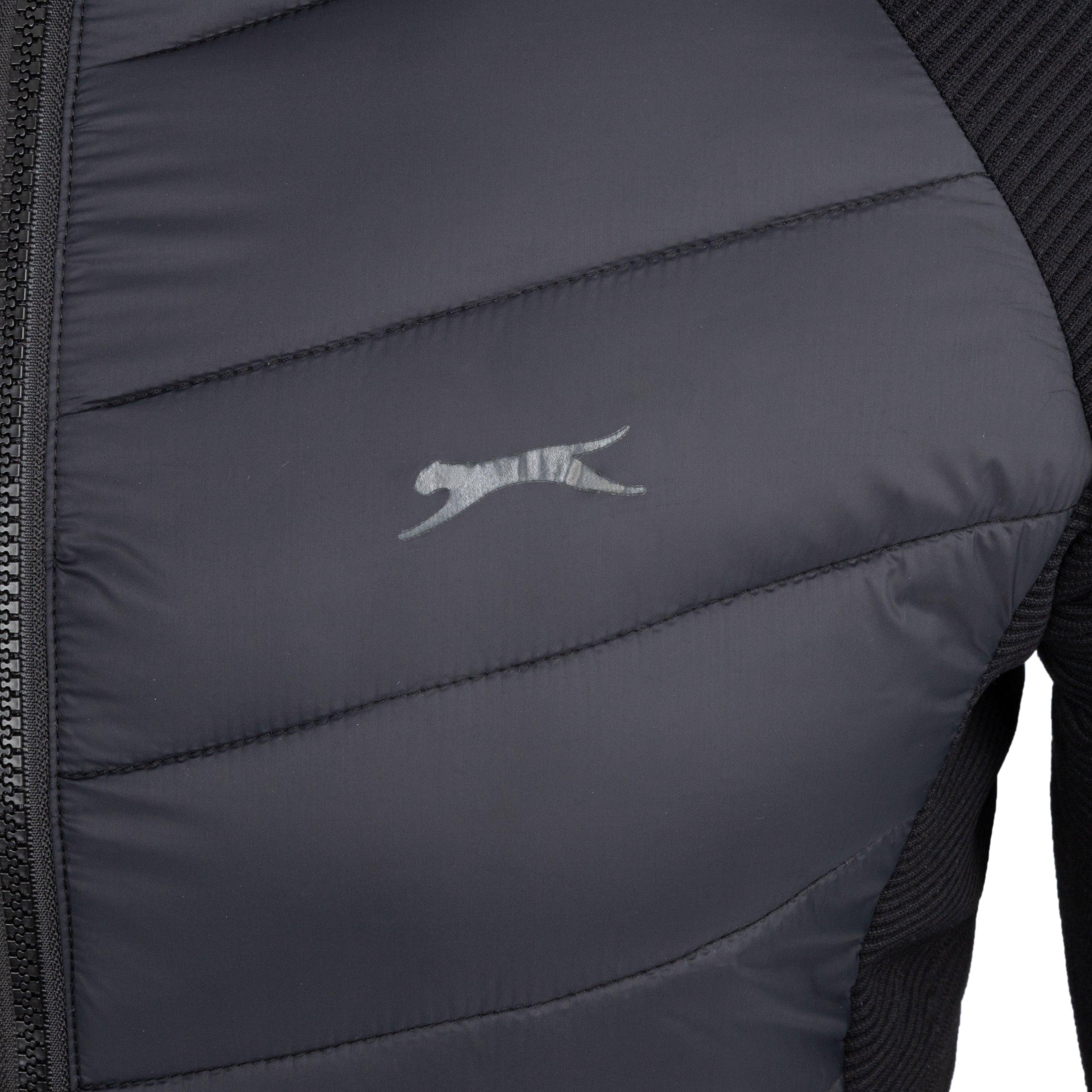 Sort - Slazenger - Men's Thermal Performance Hybrid Jacket - 6