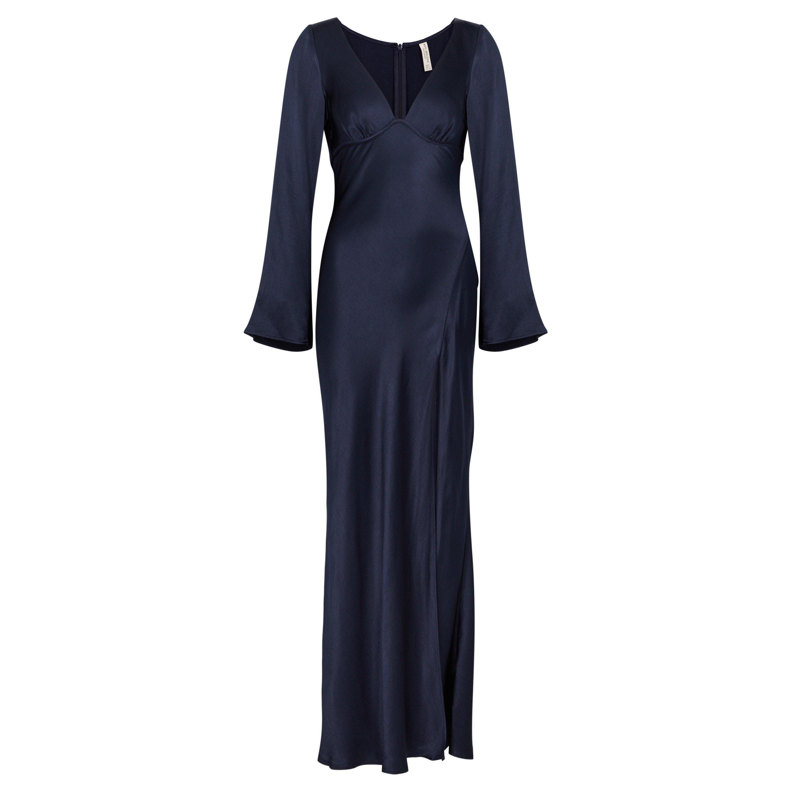DARK BLUE - Bec and Bridge - LD REN L/S MAXI DRESS - 1