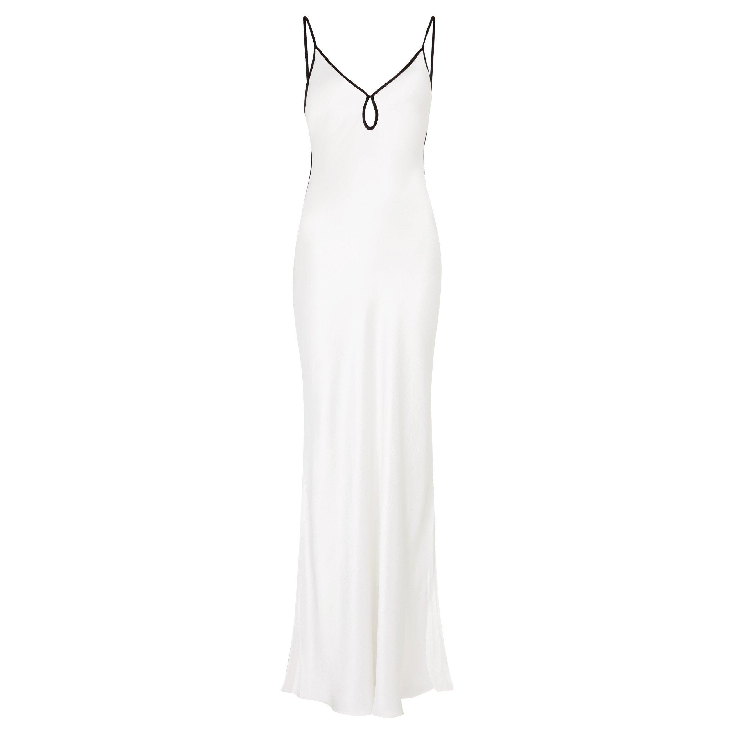 WHITE AND OTHER - Bec and Bridge - Women's Cedar City Satin Maxi Dress - 1