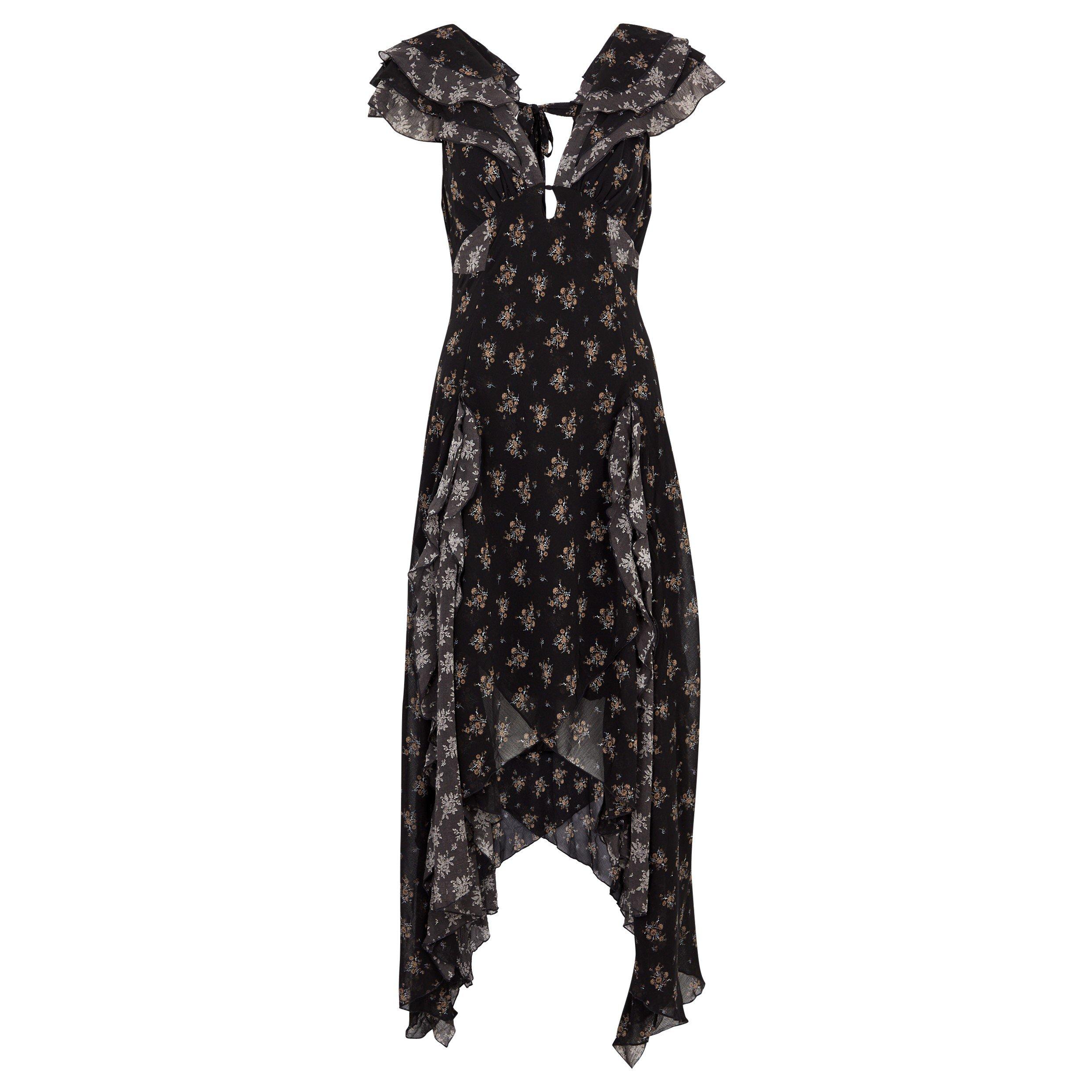 BLACK AND OTHER - Free People - LD JOAQUIN DRESS - 1