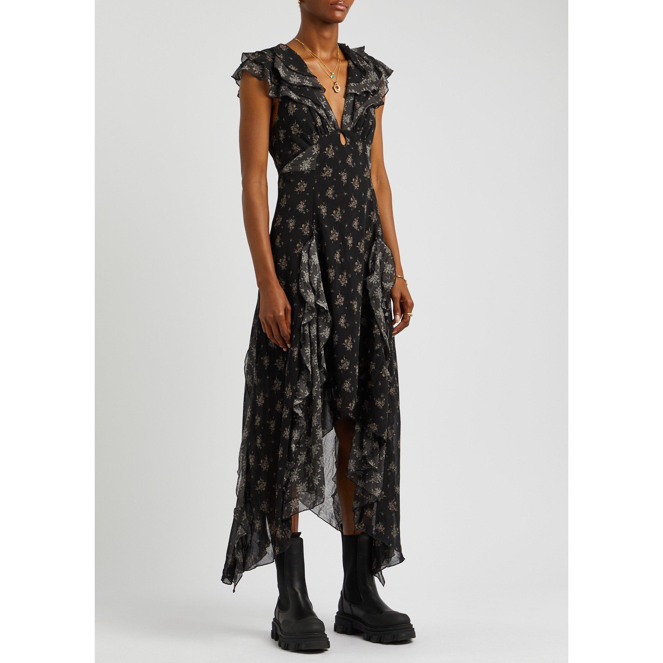 BLACK AND OTHER - Free People - LD JOAQUIN DRESS - 2