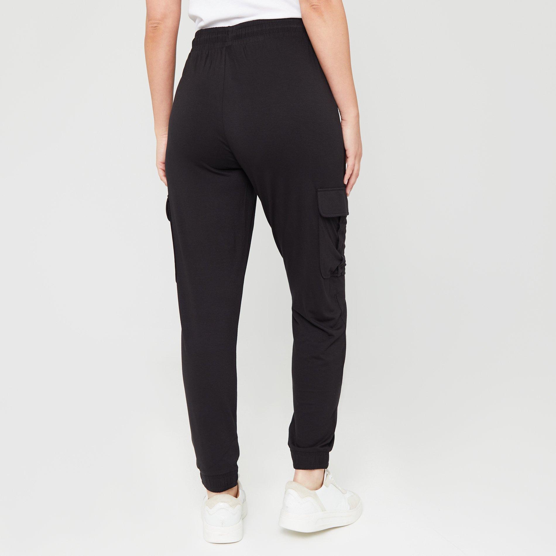 Zwart - Be You - BeYou Cargo Trouser - 2