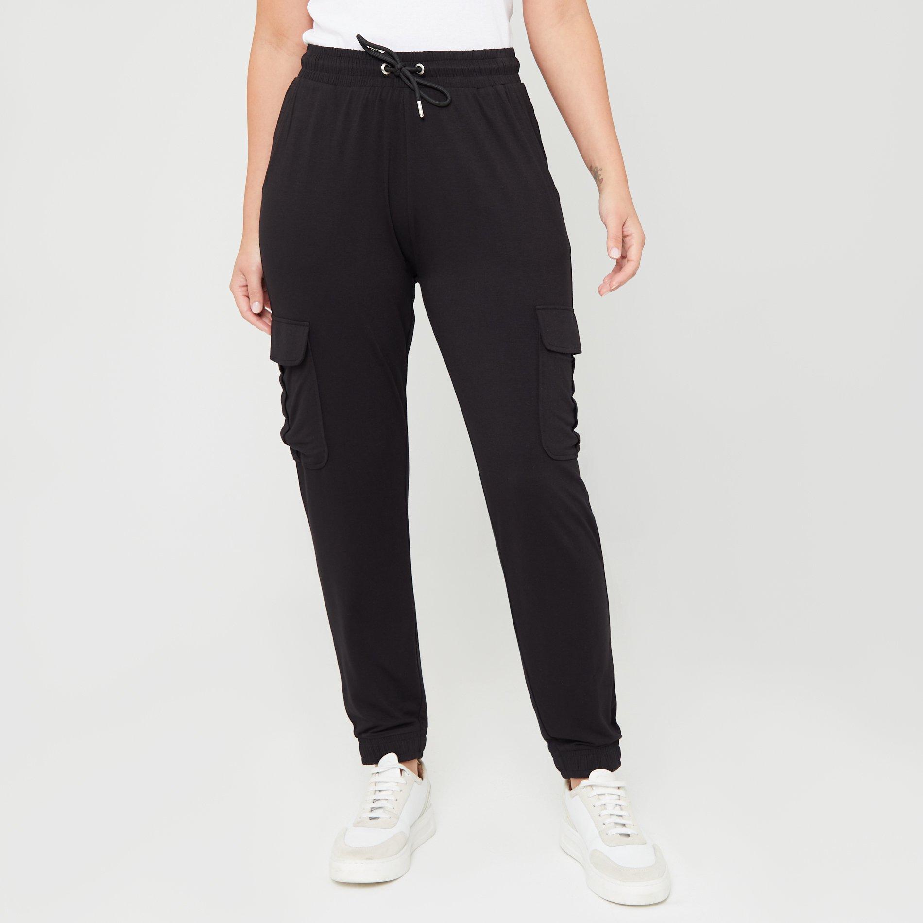 Zwart - Be You - BeYou Cargo Trouser - 5