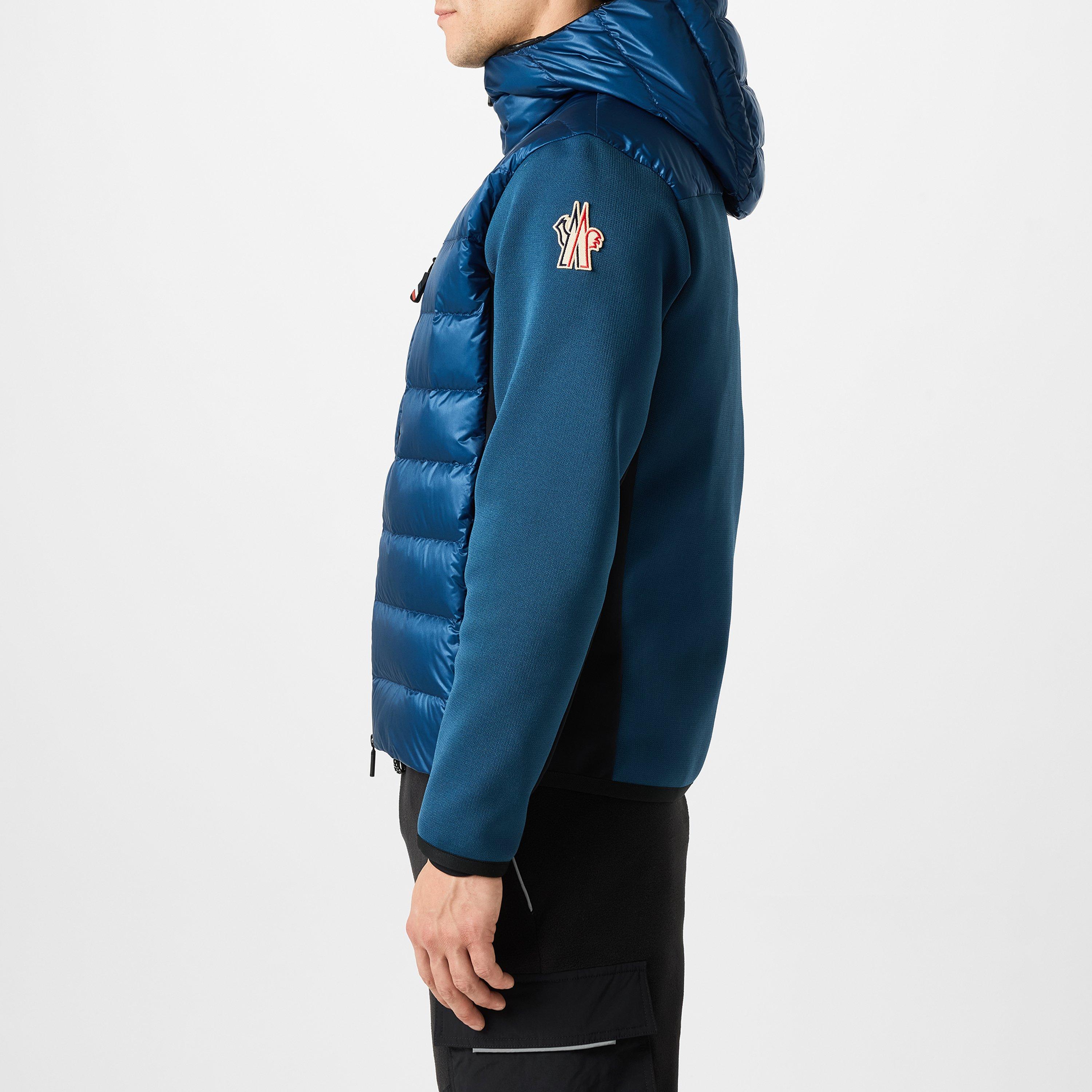 Blue 76G - Moncler Grenoble - Men's Padded 90/10 Goose Down Long Sleeve Hybrid Jacket - 2