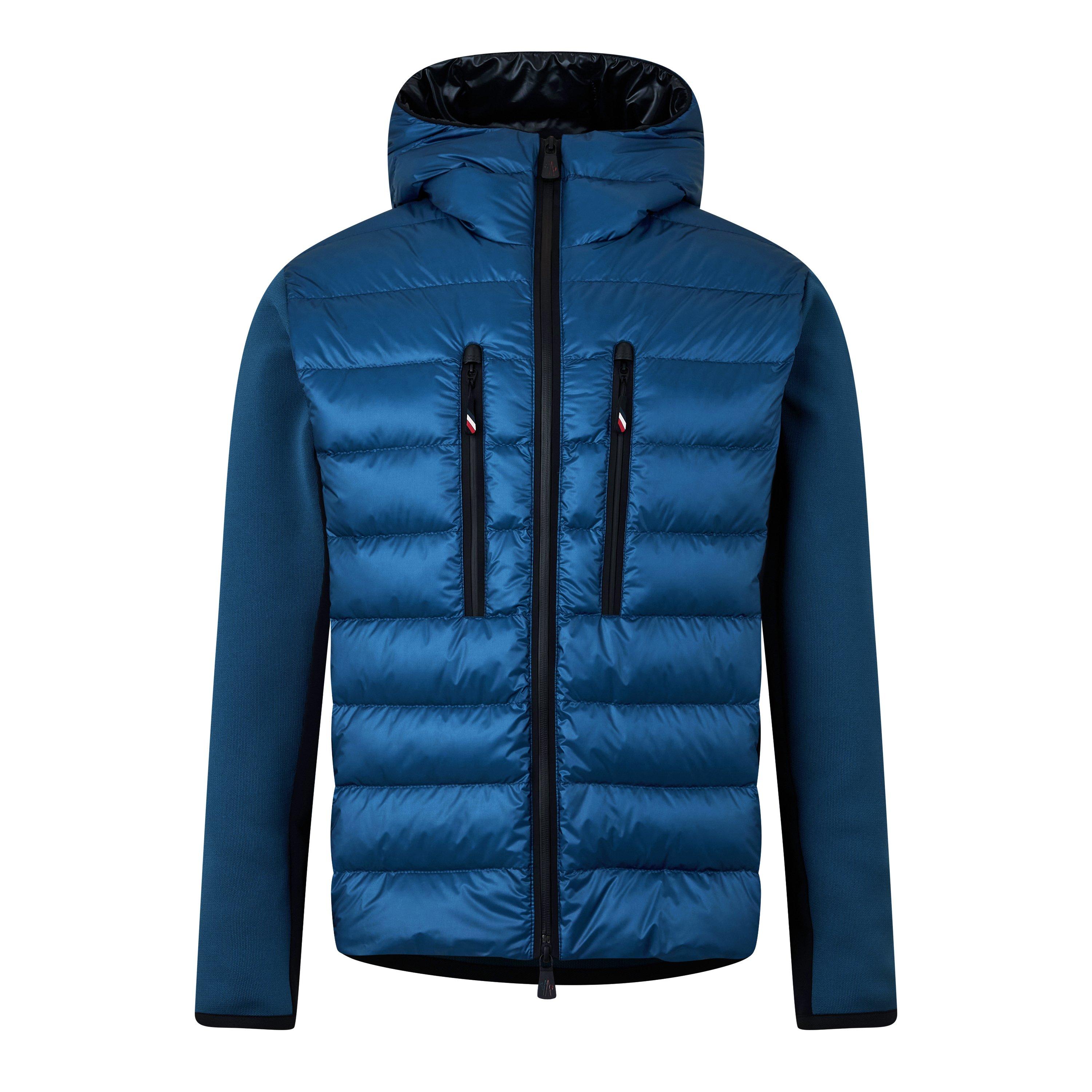 Blue 76G - Moncler Grenoble - Men's Padded 90/10 Goose Down Long Sleeve Hybrid Jacket - 5