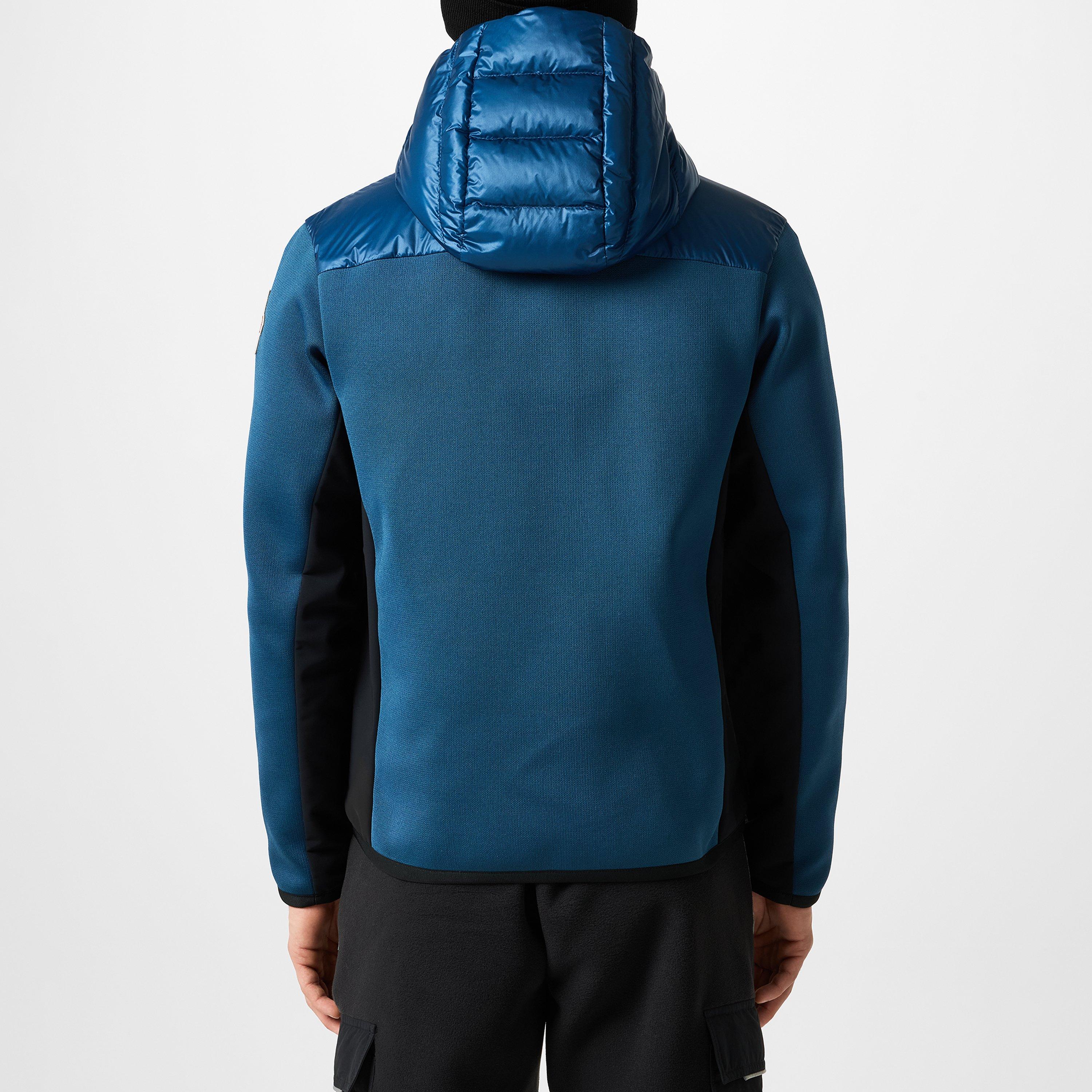 Blue 76G - Moncler Grenoble - Men's Padded 90/10 Goose Down Long Sleeve Hybrid Jacket - 3