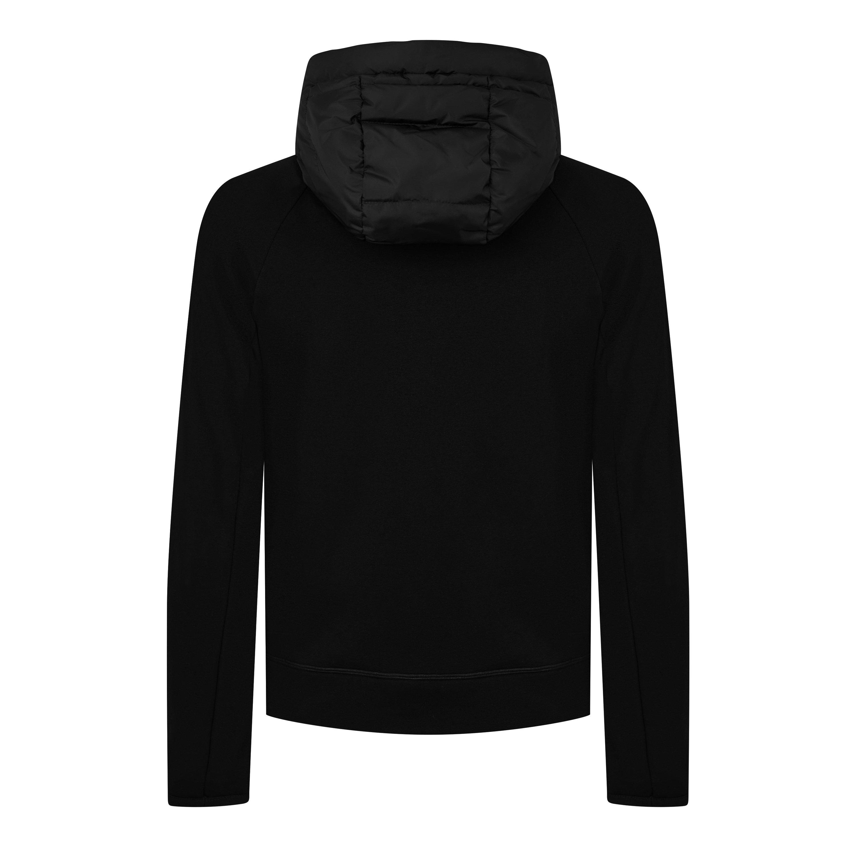 Black 999 - Moncler Grenoble - Men's Logo 90/10 Down Long Sleeve Hybrid Jacket - 6