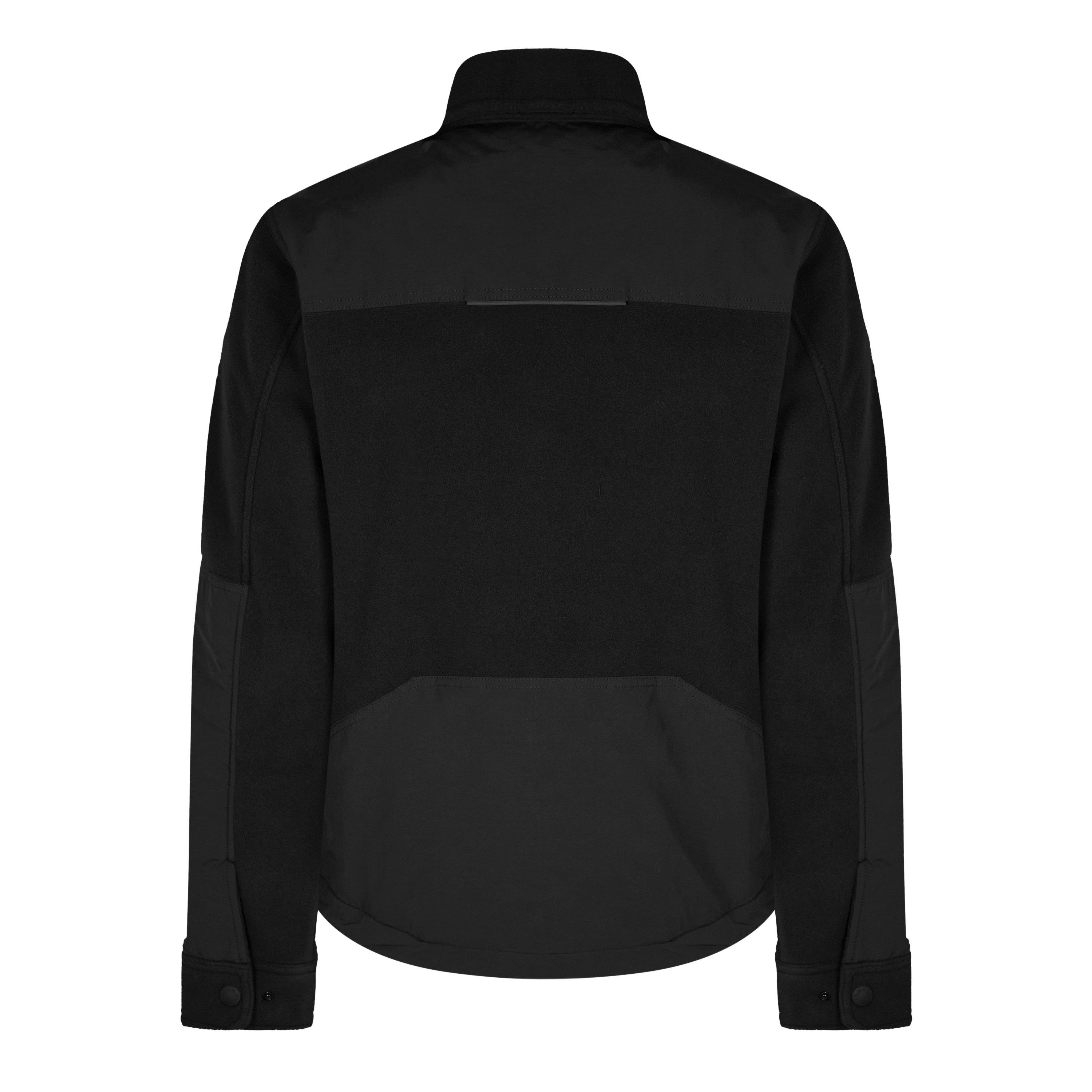 Black 999 - Moncler Grenoble - Men's Pocket Long Sleeve Button Overshirt - 6