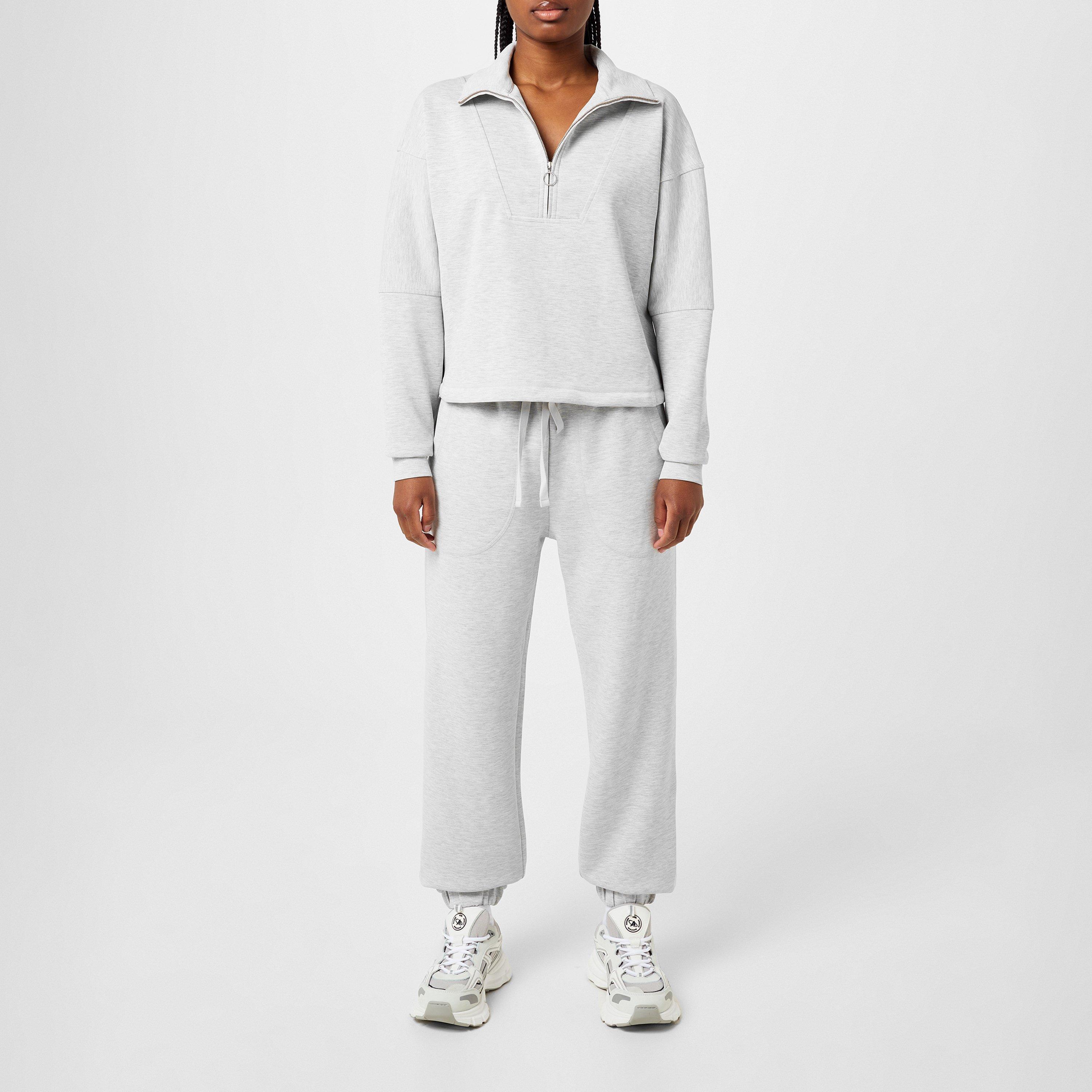 Ice Grey Marl - Sweaty Betty - Women's Closed Hem Woven Joggers - 4