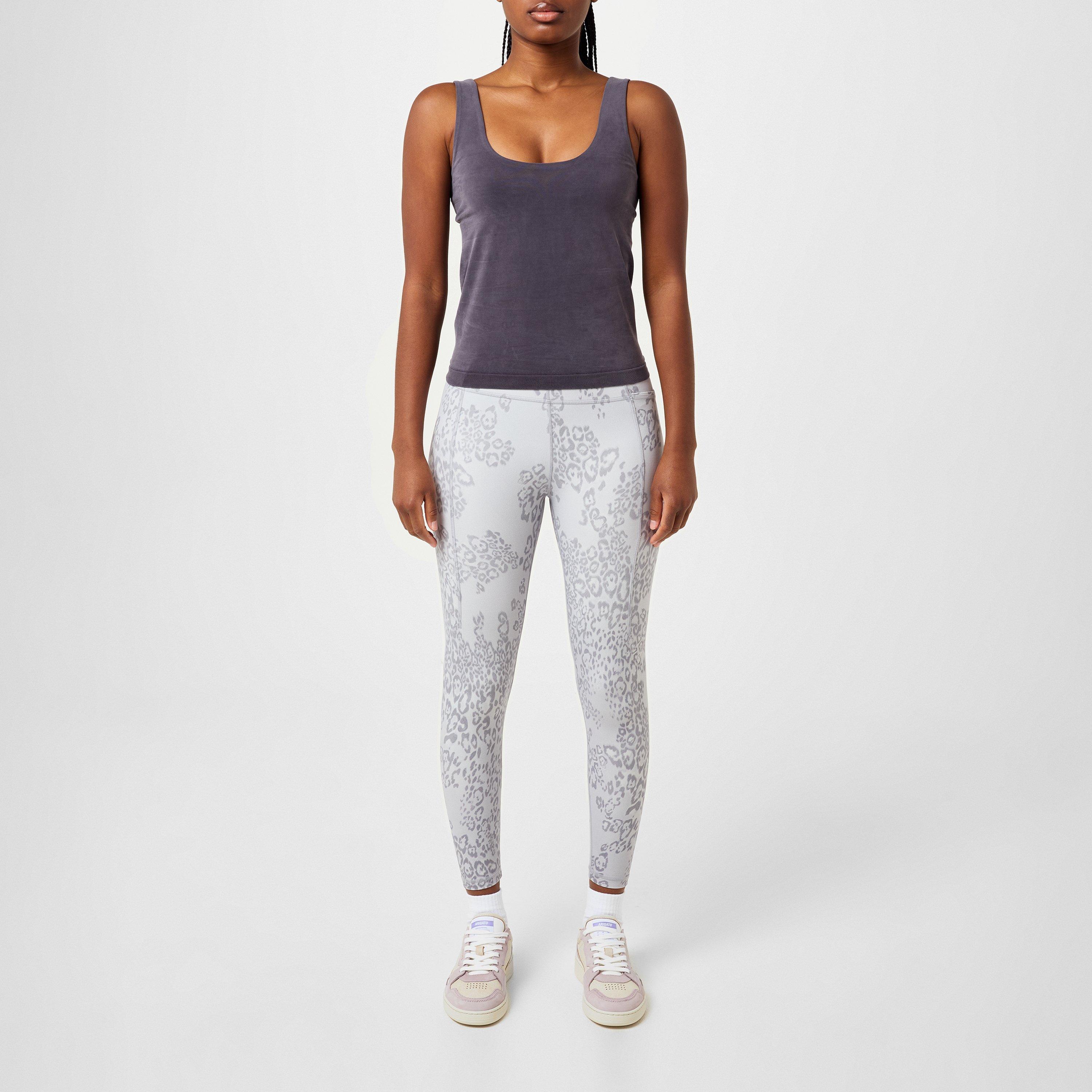 Grey Smokey Leo - Sweaty Betty - Super Soft Yoga Leggings - 4