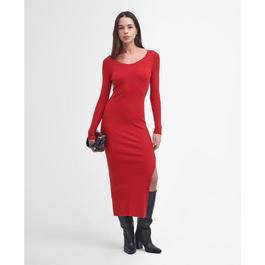 Barbour International Laia Knitted Midi Dress