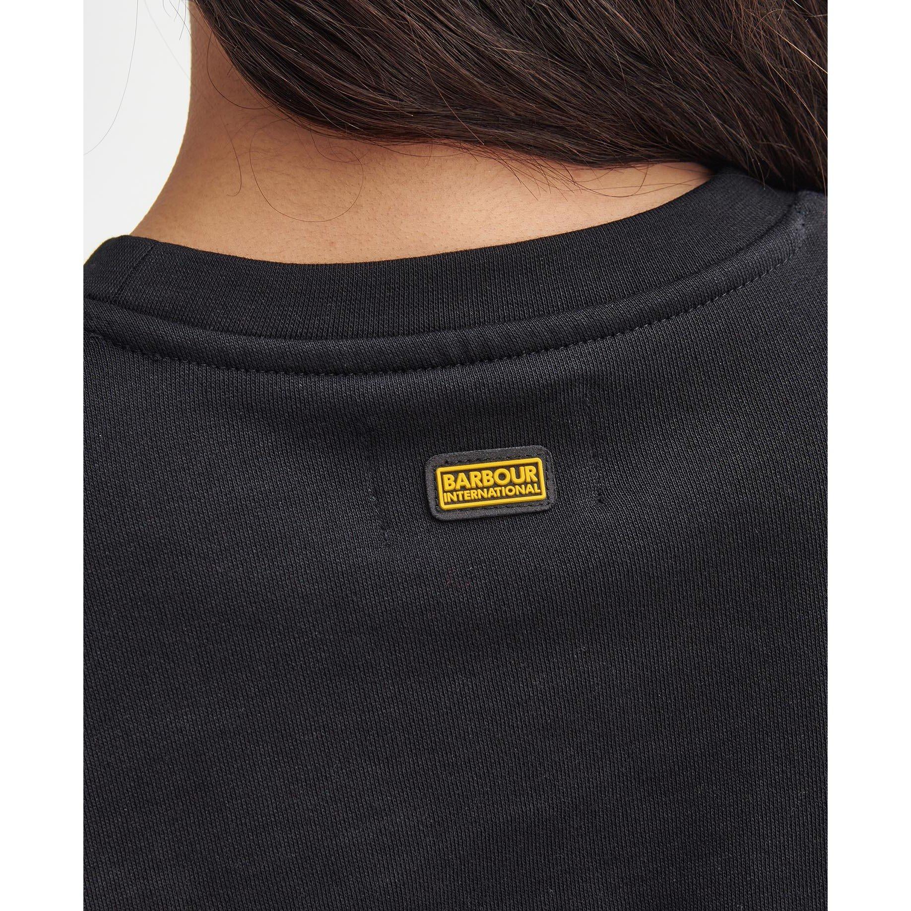 Black - Barbour International - Laia Logo Sweatshirt - 6