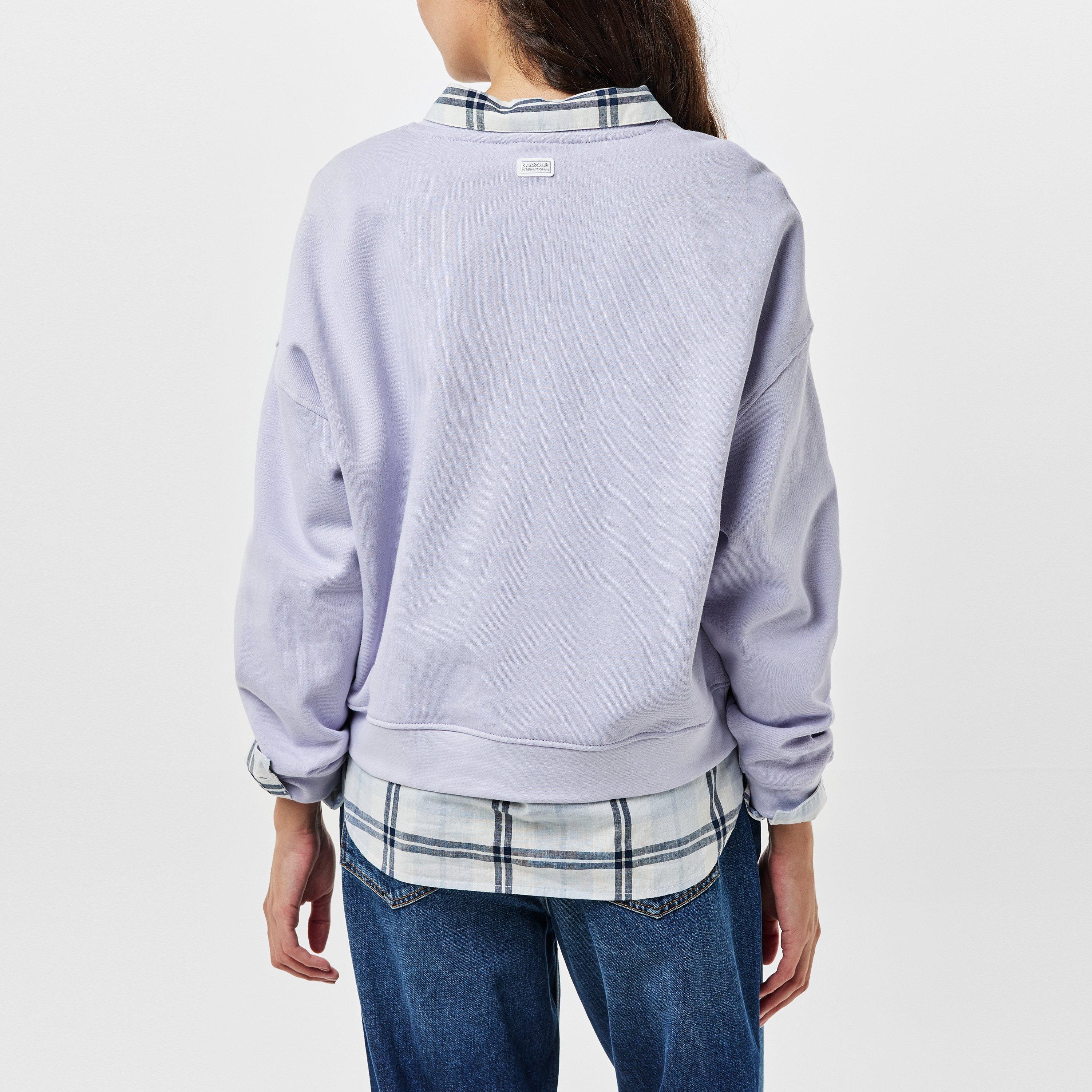 Purple - Barbour International - Laia Logo Sweatshirt - 4