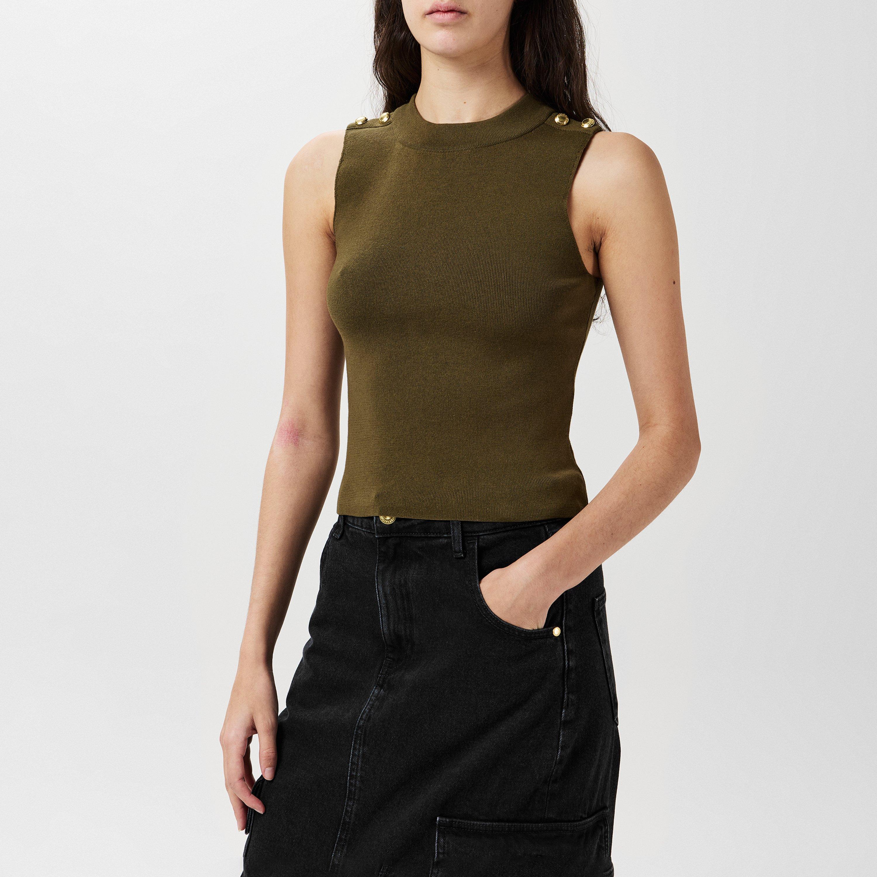 Empire Green - Barbour International - Laia Sweater Vest - 1