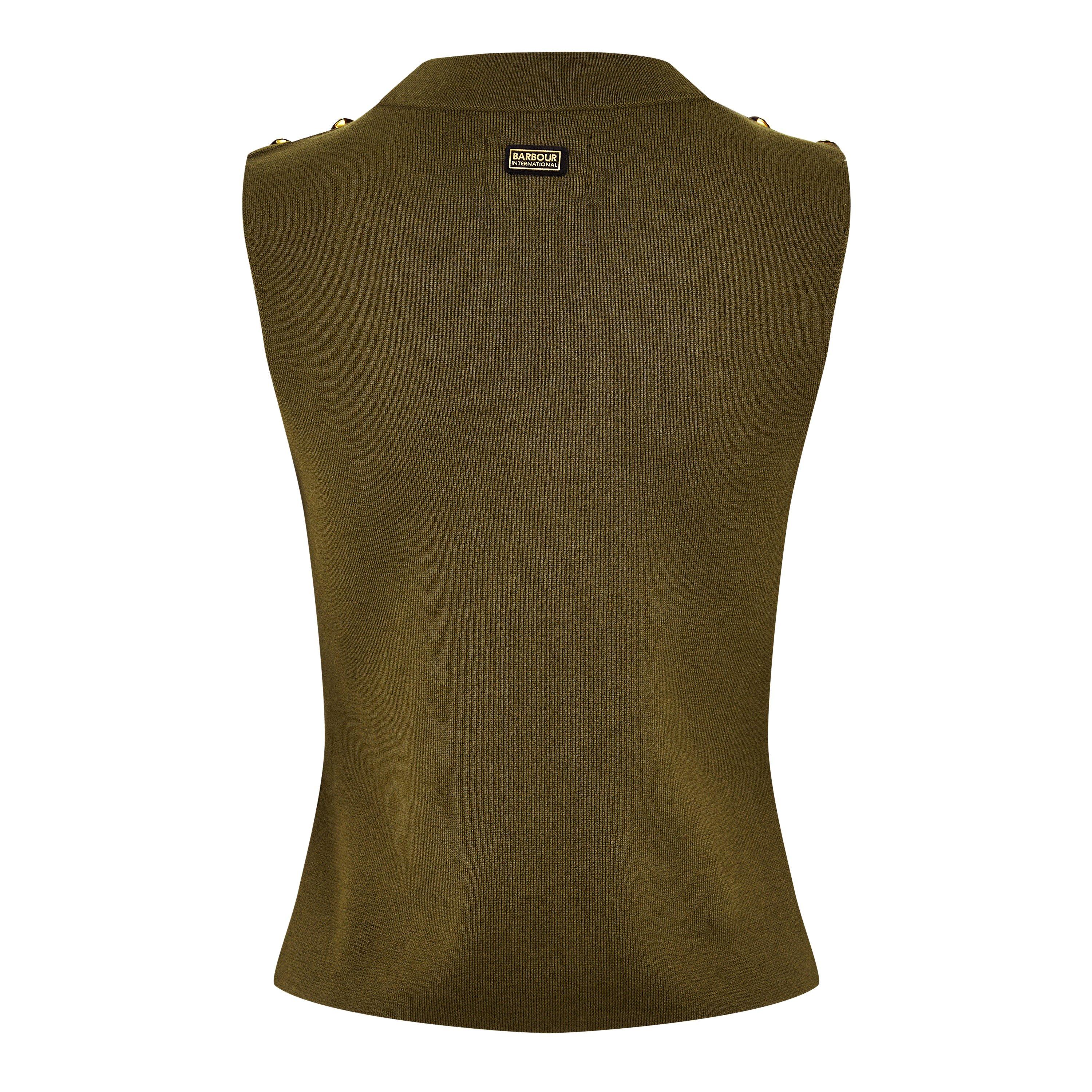 Empire Green - Barbour International - Laia Sweater Vest - 6