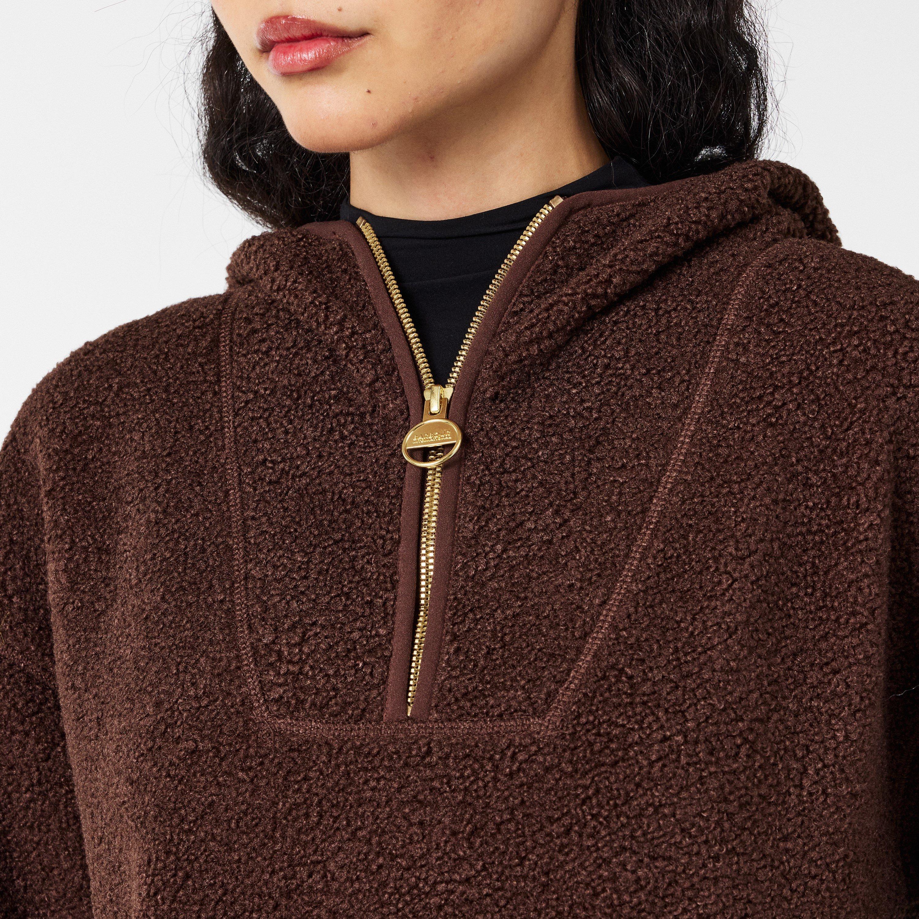 Chocolate - Barbour International - Boston Fleece - 5