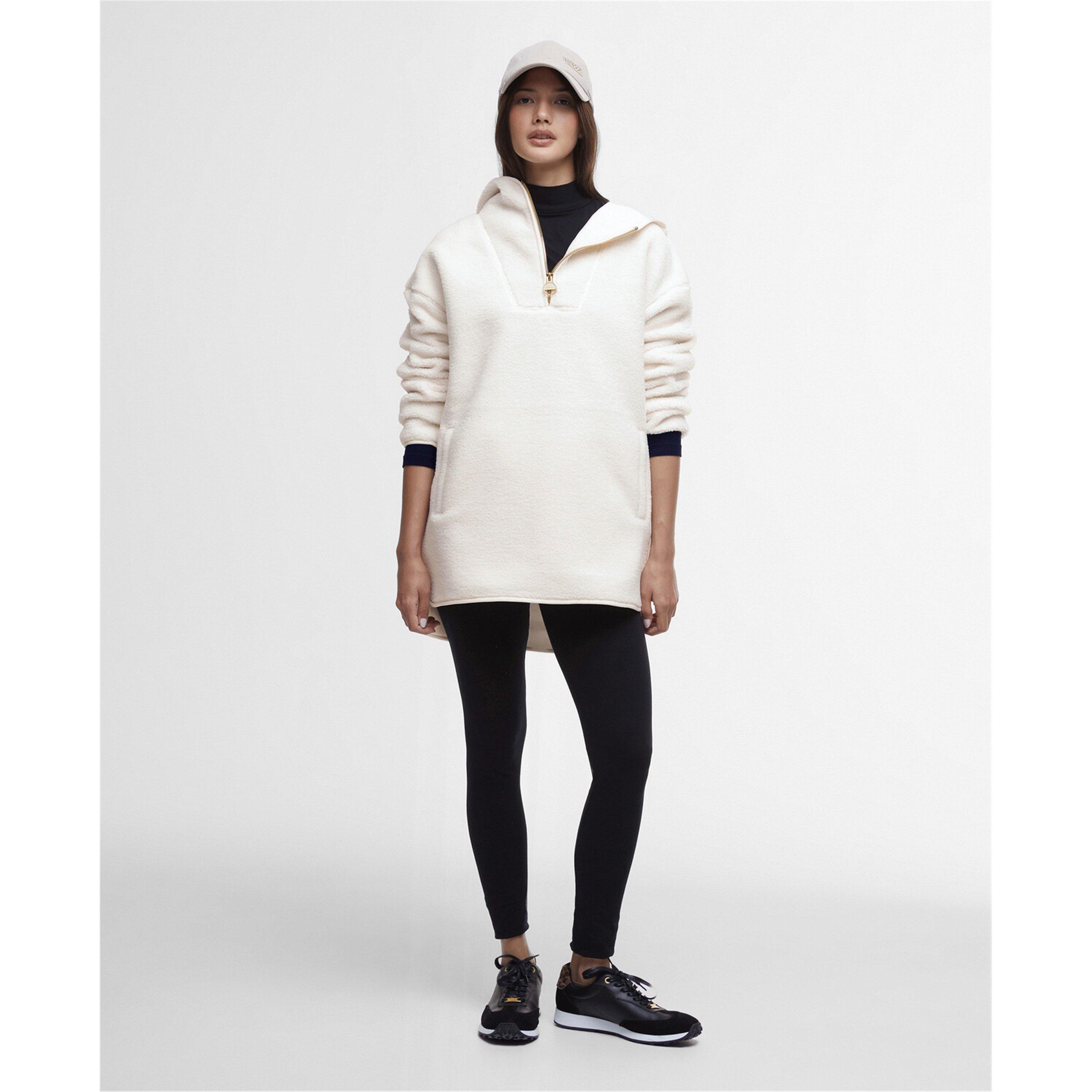 Ecru - Barbour International - Boston Fleece - 3