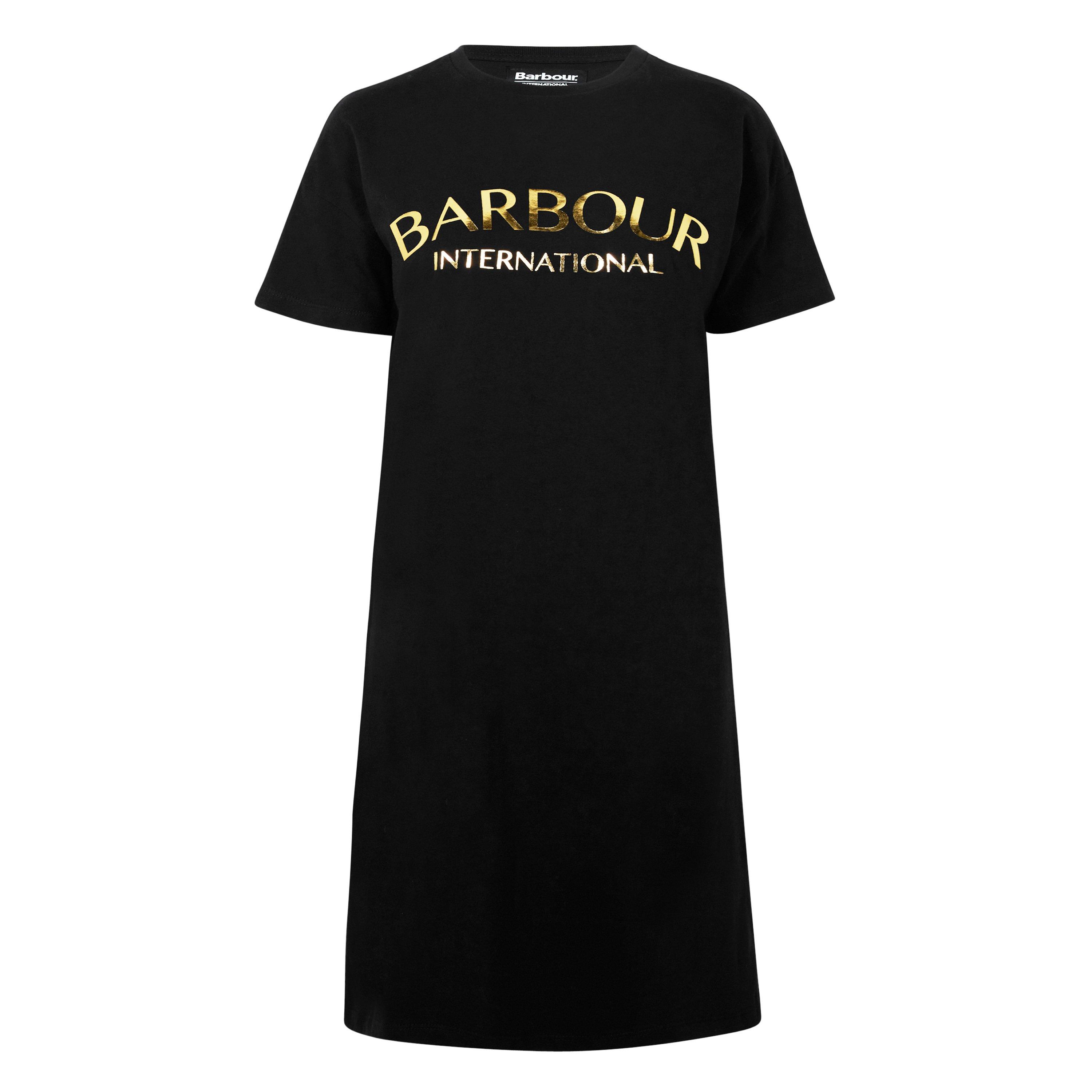 Black - Barbour International - Lena T-Shirt Dress - 5