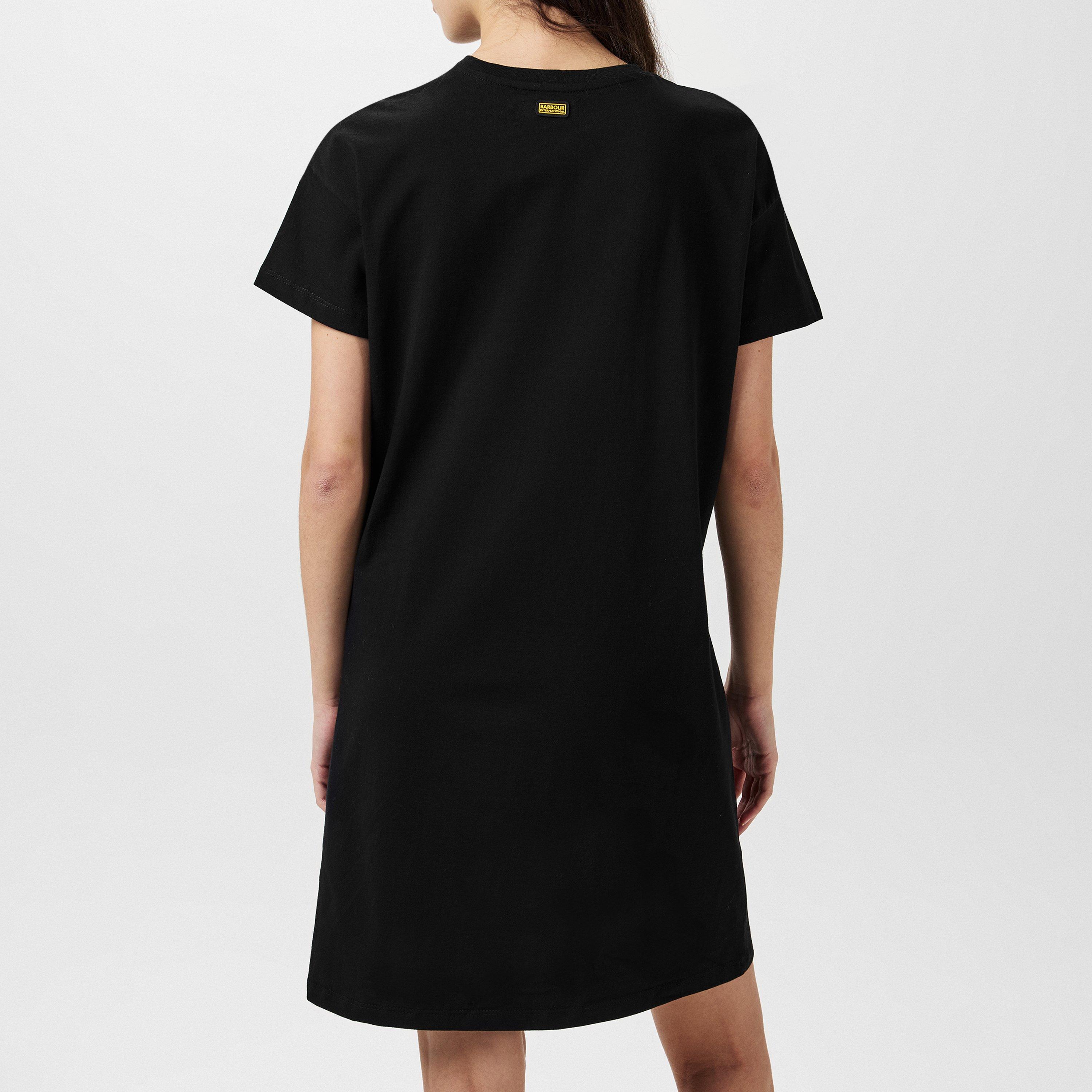 Black - Barbour International - Lena T-Shirt Dress - 3