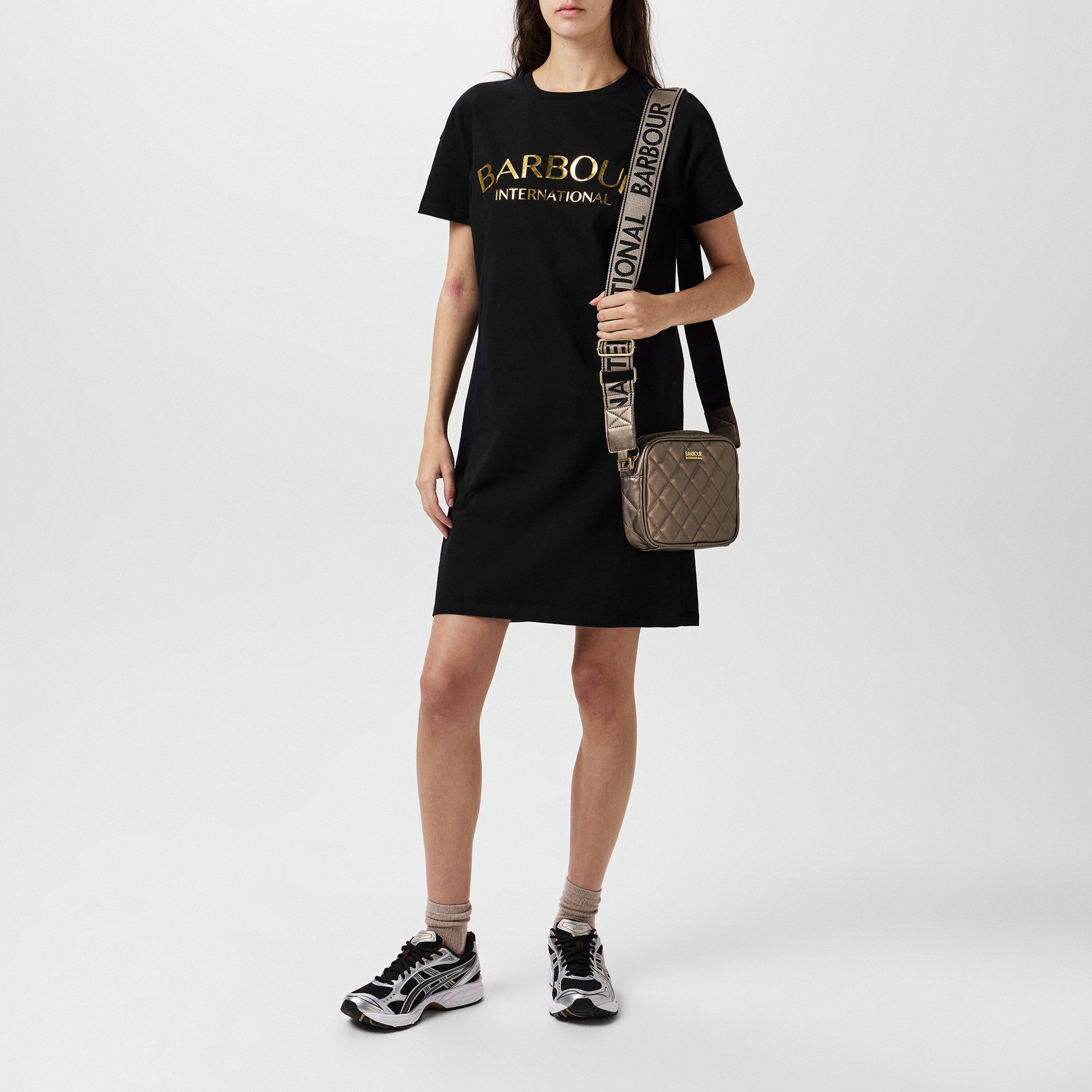Black - Barbour International - Lena T-Shirt Dress - 4