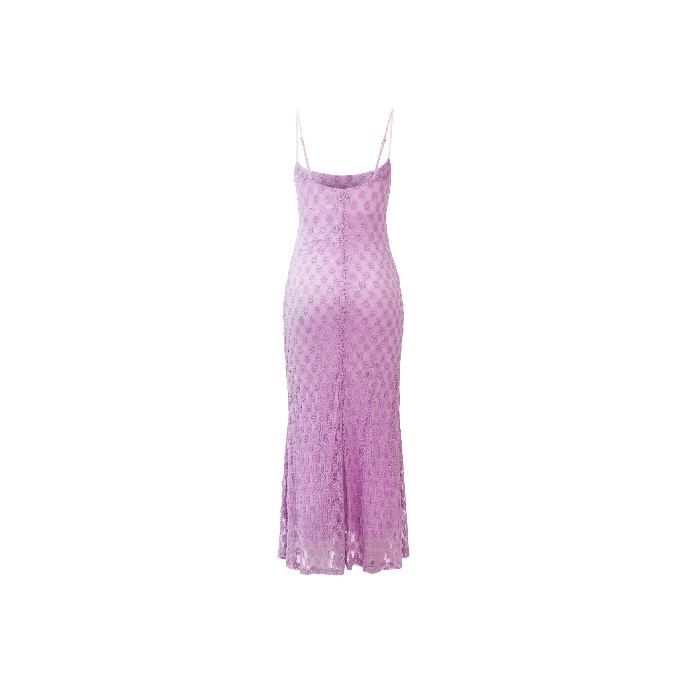 Lilac - Bardot - Adoni Mesh Midi Dress - 9