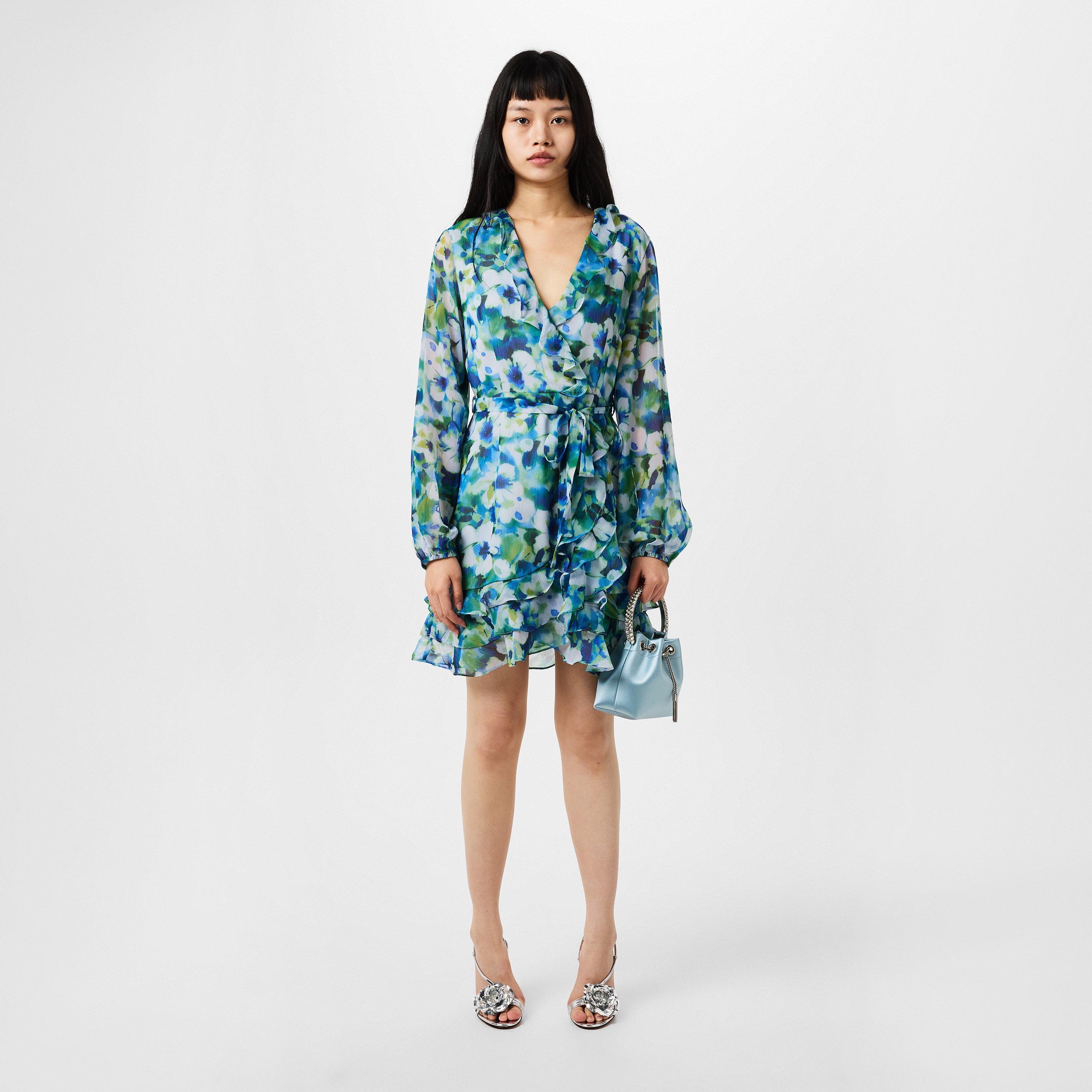 Blu Flor - Bardot - Triple Frill Dress - 4