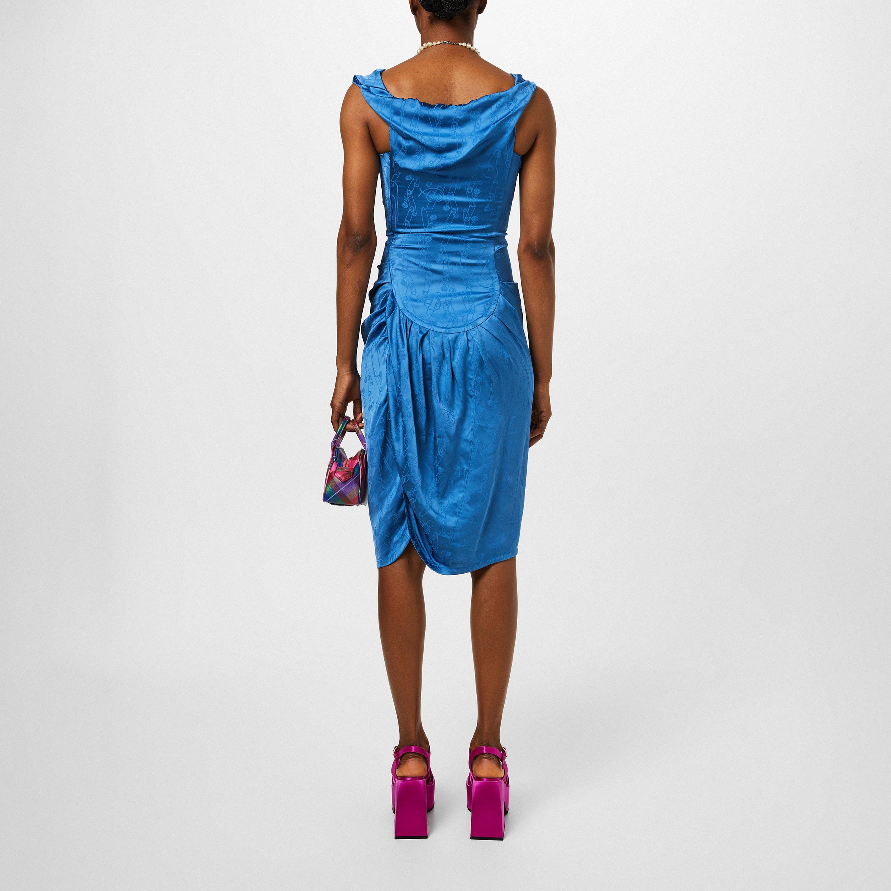 Indaco Blue - Vivienne Westwood - Ginnie Pencil Dress - 3