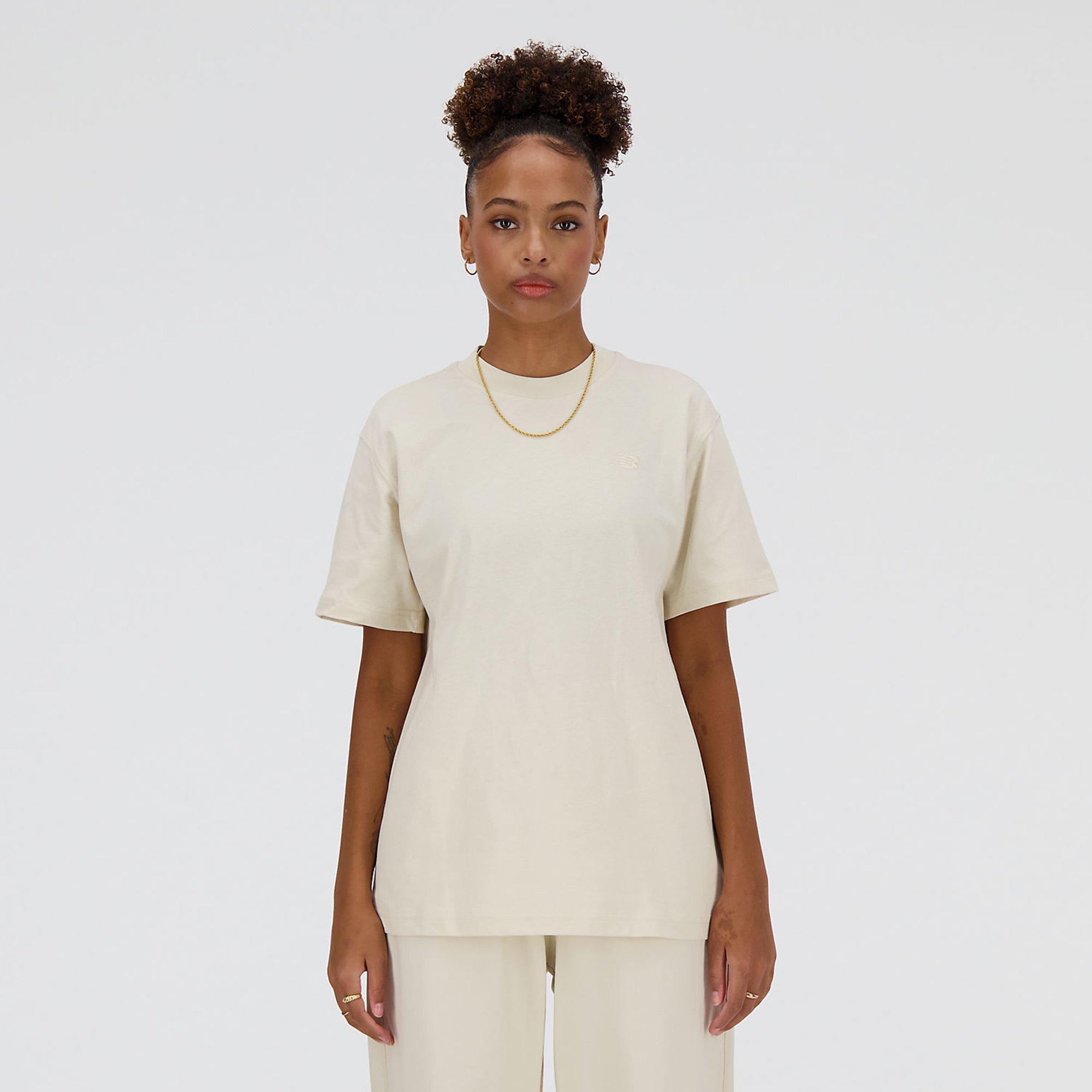 Linen - New Balance - New Athletics Jersey Womens T Shirt - 5