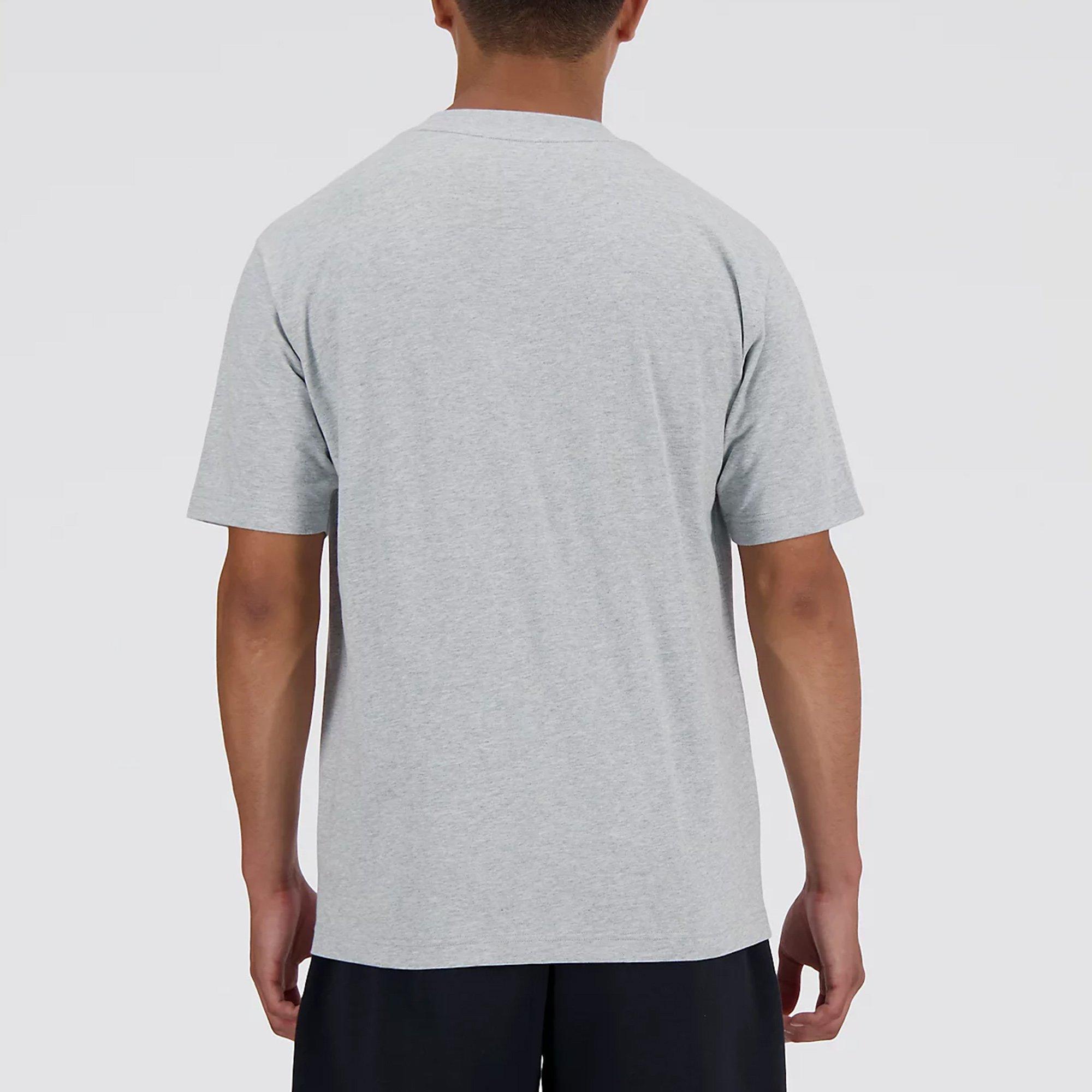 Athletic Grey - New Balance - Sport Essentials Cotton Mens T Shirt - 2