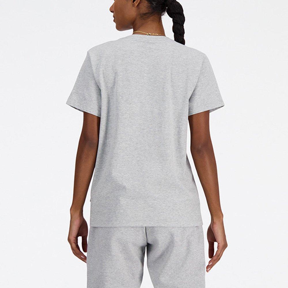 Athletic Grey - New Balance - Sport Jersey Graphic Womens T Shirt - 2