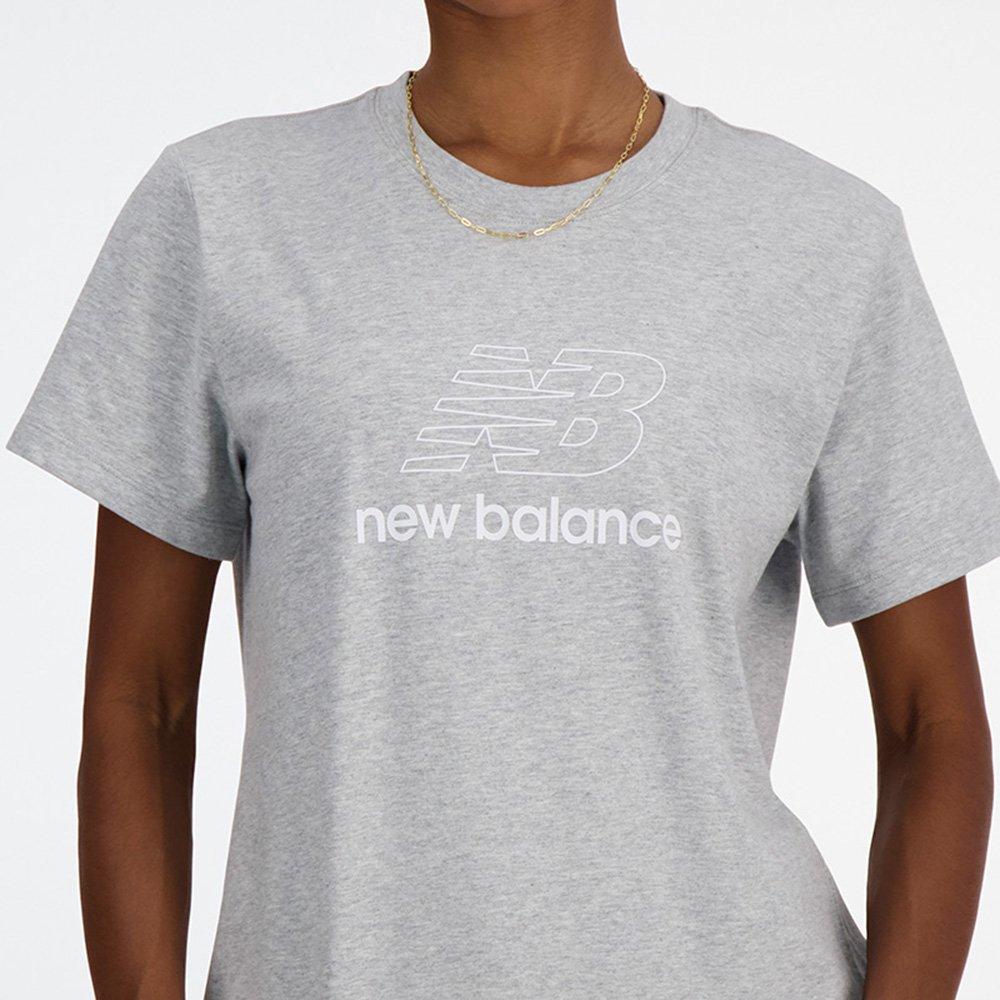 Athletic Grey - New Balance - Sport Jersey Graphic Womens T Shirt - 4