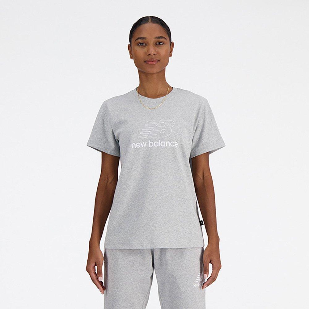 Athletic Grey - New Balance - Sport Jersey Graphic Womens T Shirt - 5