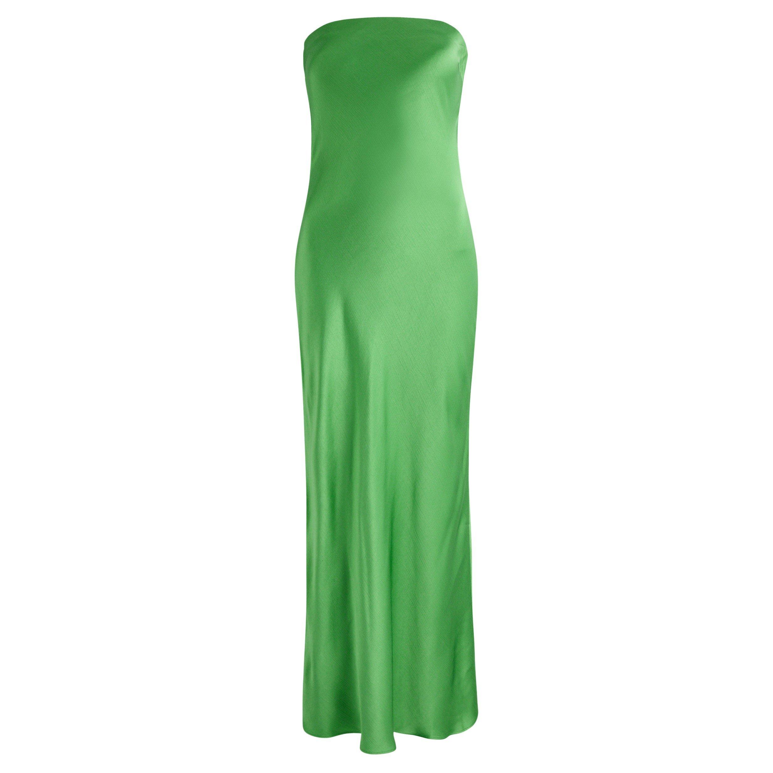 GREEN - Bec and Bridge - LD MOON DANCE STRAPLESS DRESS