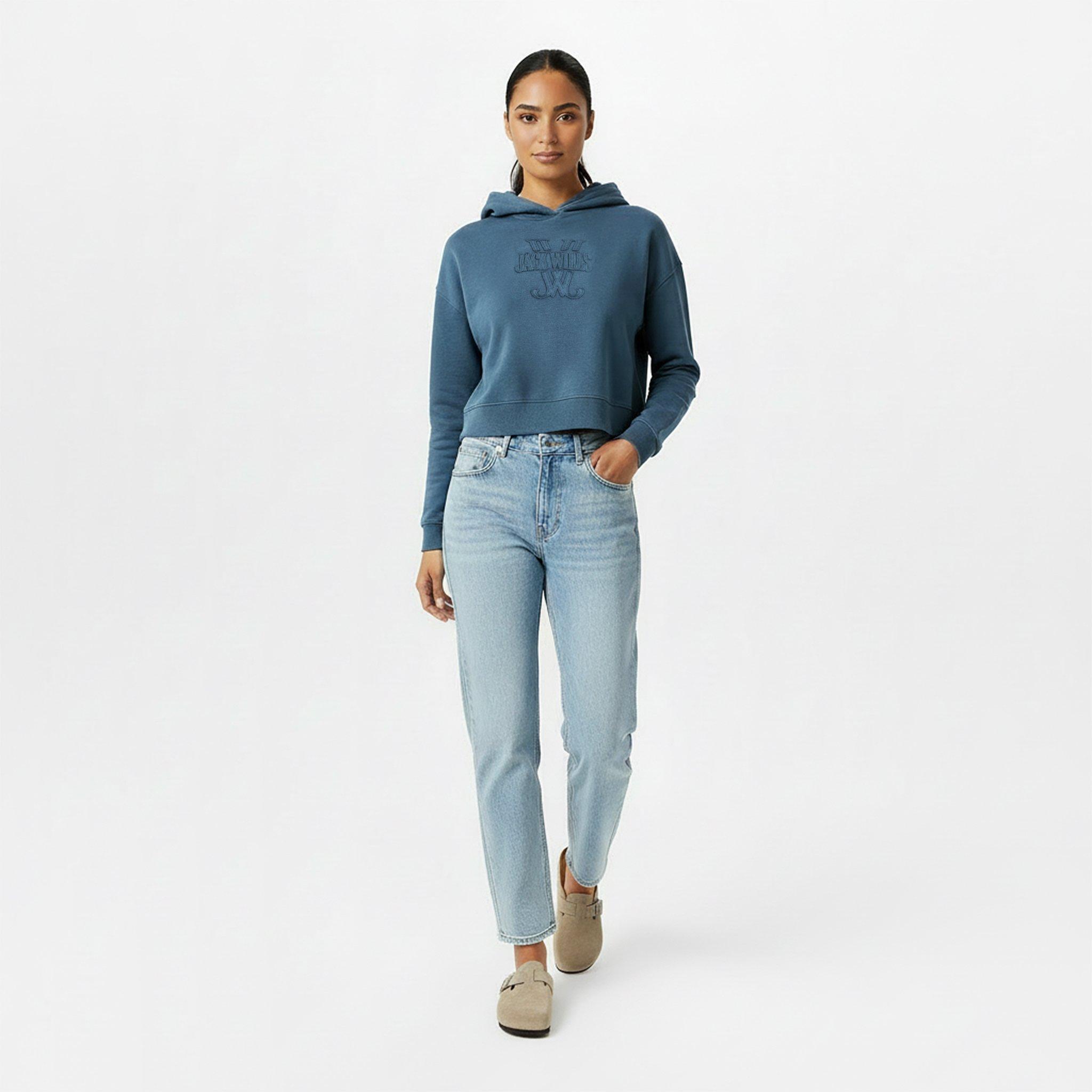 Sweat-shirt Femme Jack Wills Bleu - Taille 8 (38) - Manches Longues - Très Bon État