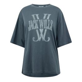 Jack Wills JW Laundered T Shirt Womens