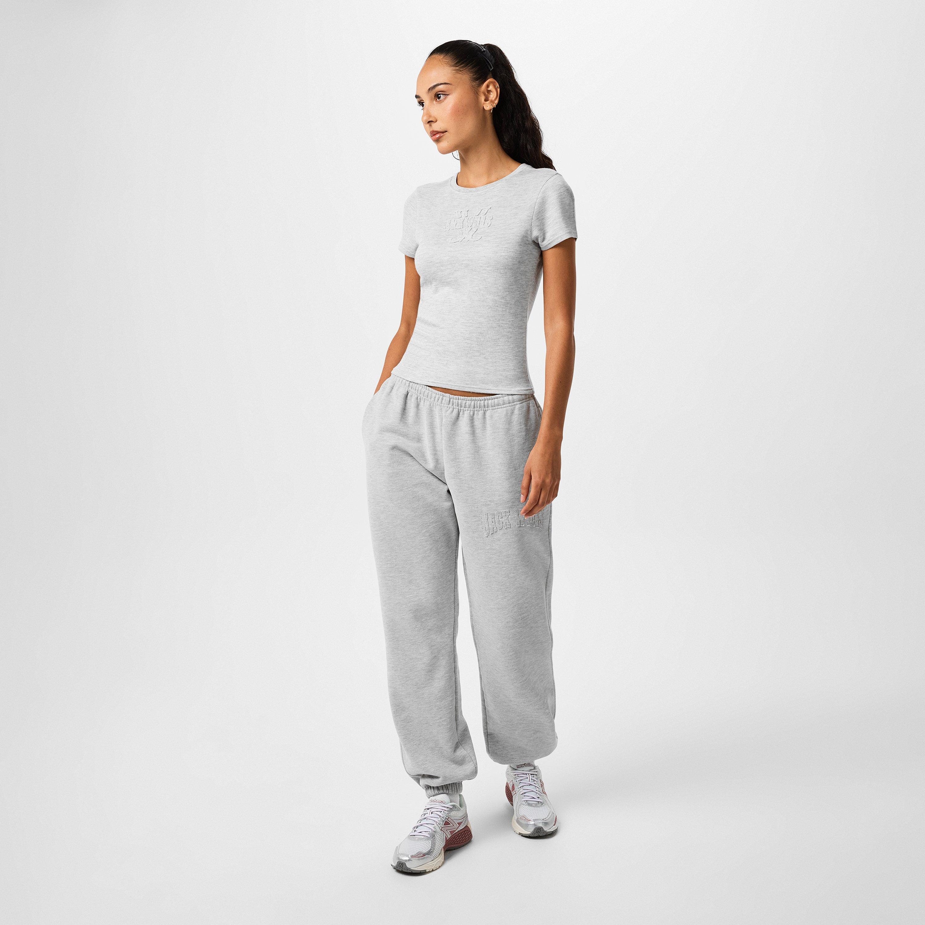 Grey Marl - Jack Wills - Slub Slim Fit T-Shirt - 4