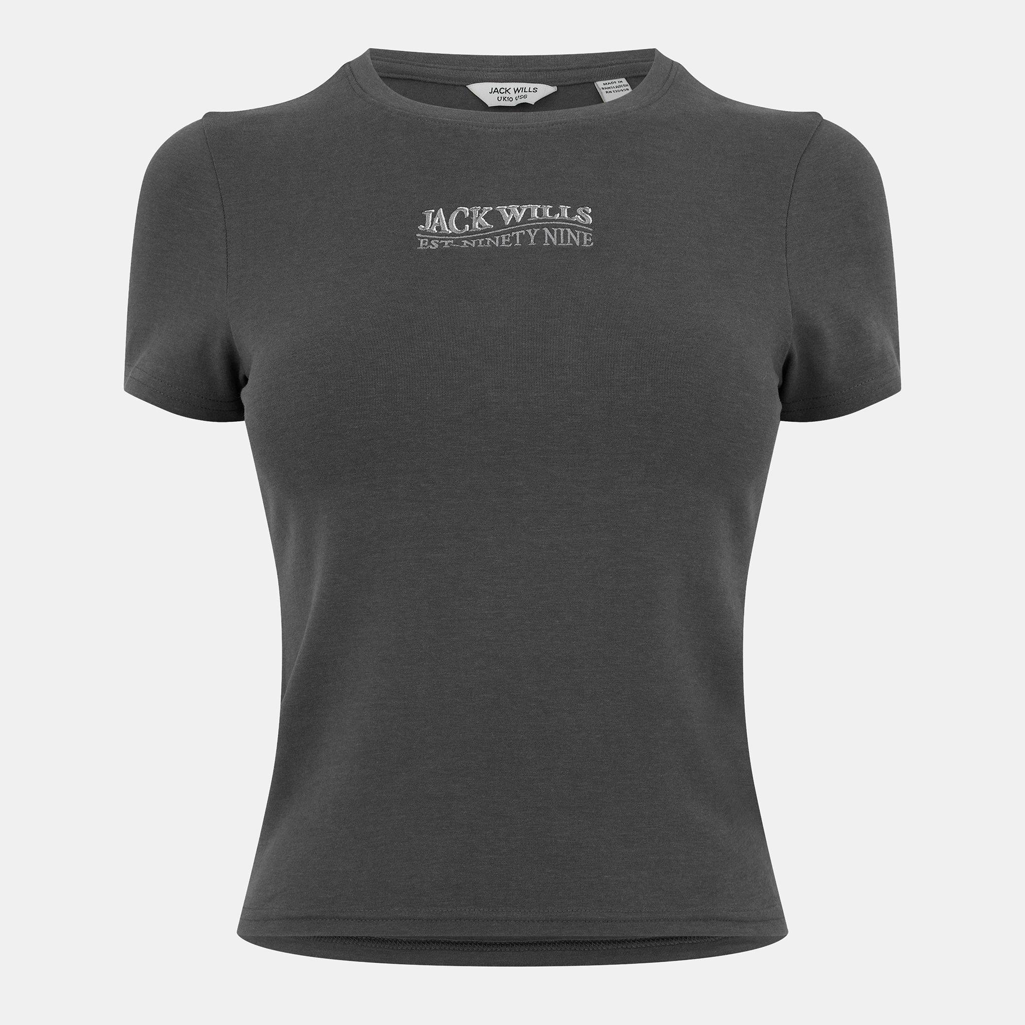 Eiffel Tower - Jack Wills - Women's JW Graphic Slim Fit T-Shirt - 1
