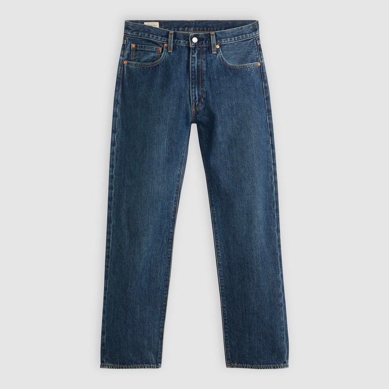 Levis Men's 555 Relaxed Fit Jeans - Check The Score - 30W S