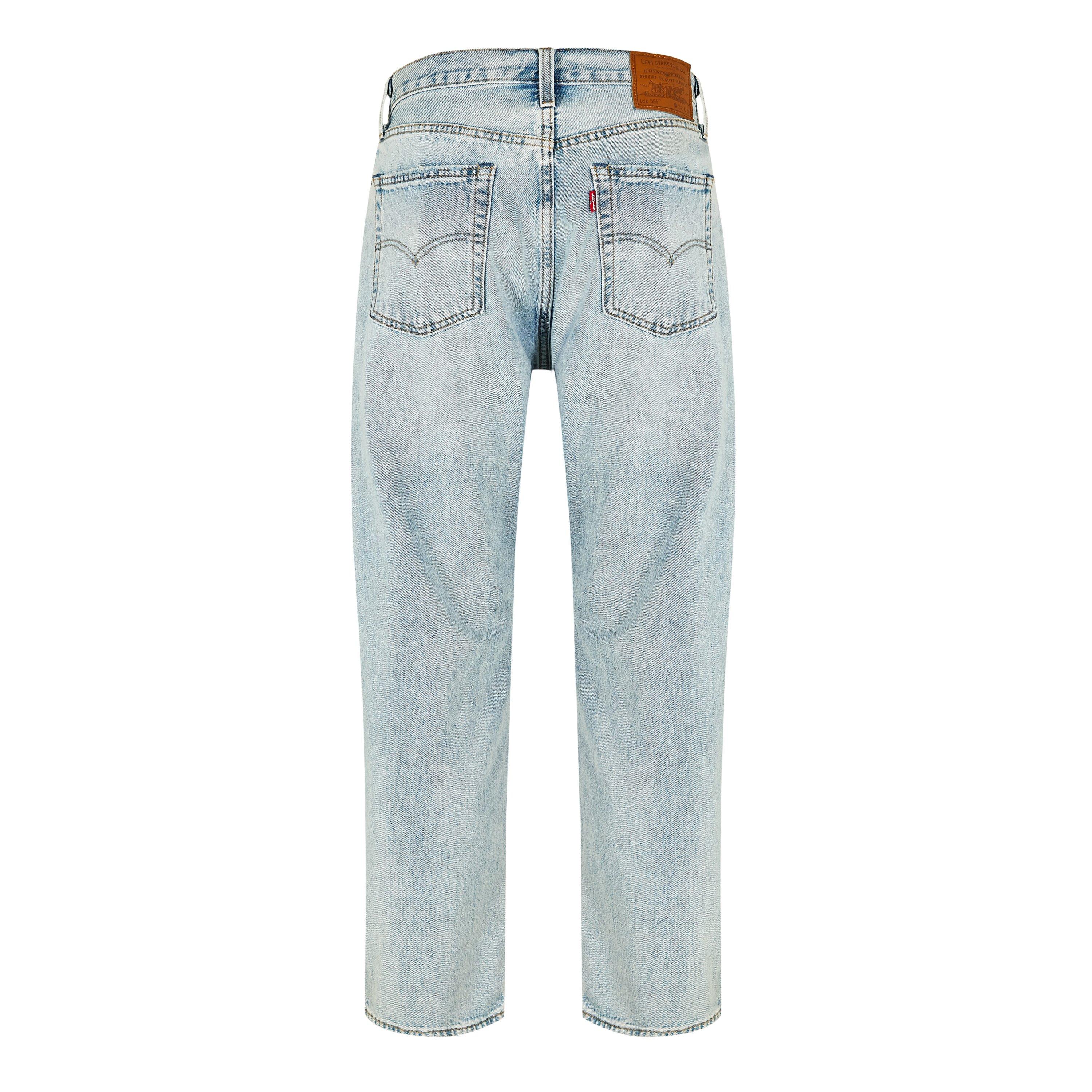 Baby Blue Ess - Levis - 555 Relaxed Straight Jeans - 2