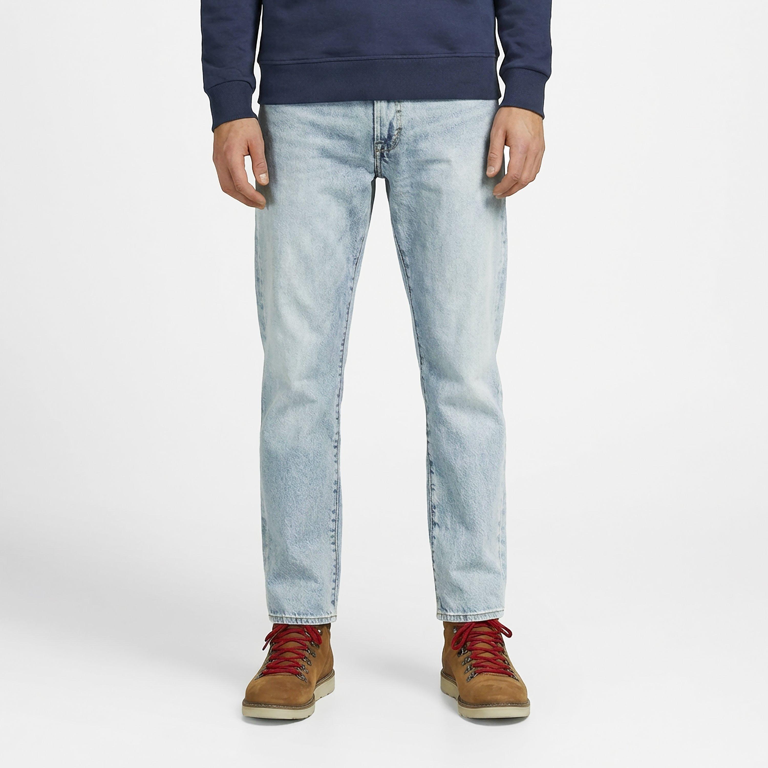 Baby Blue Ess - Levis - 555 Relaxed Straight Jeans - 3
