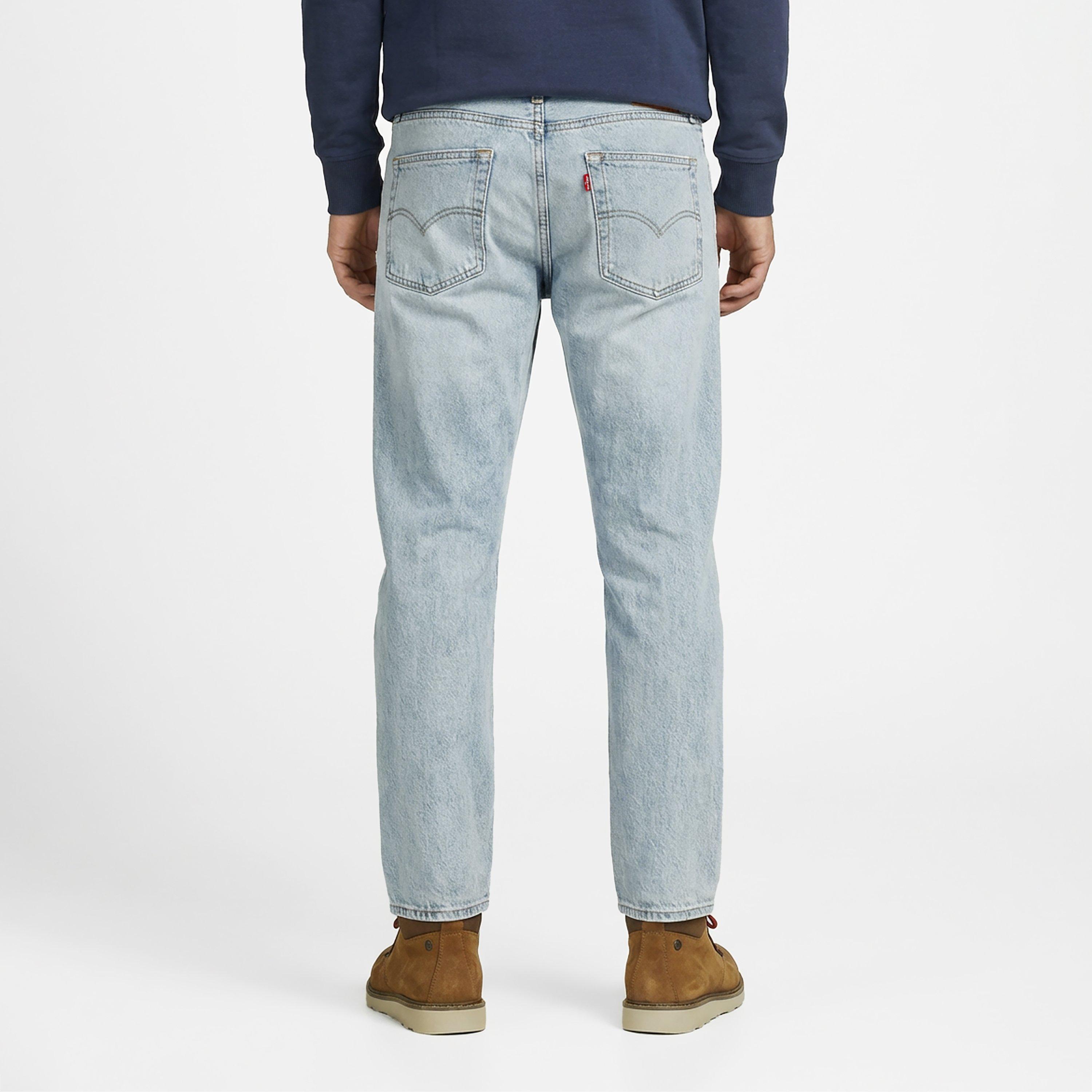 Baby Blue Ess - Levis - 555 Relaxed Straight Jeans - 4