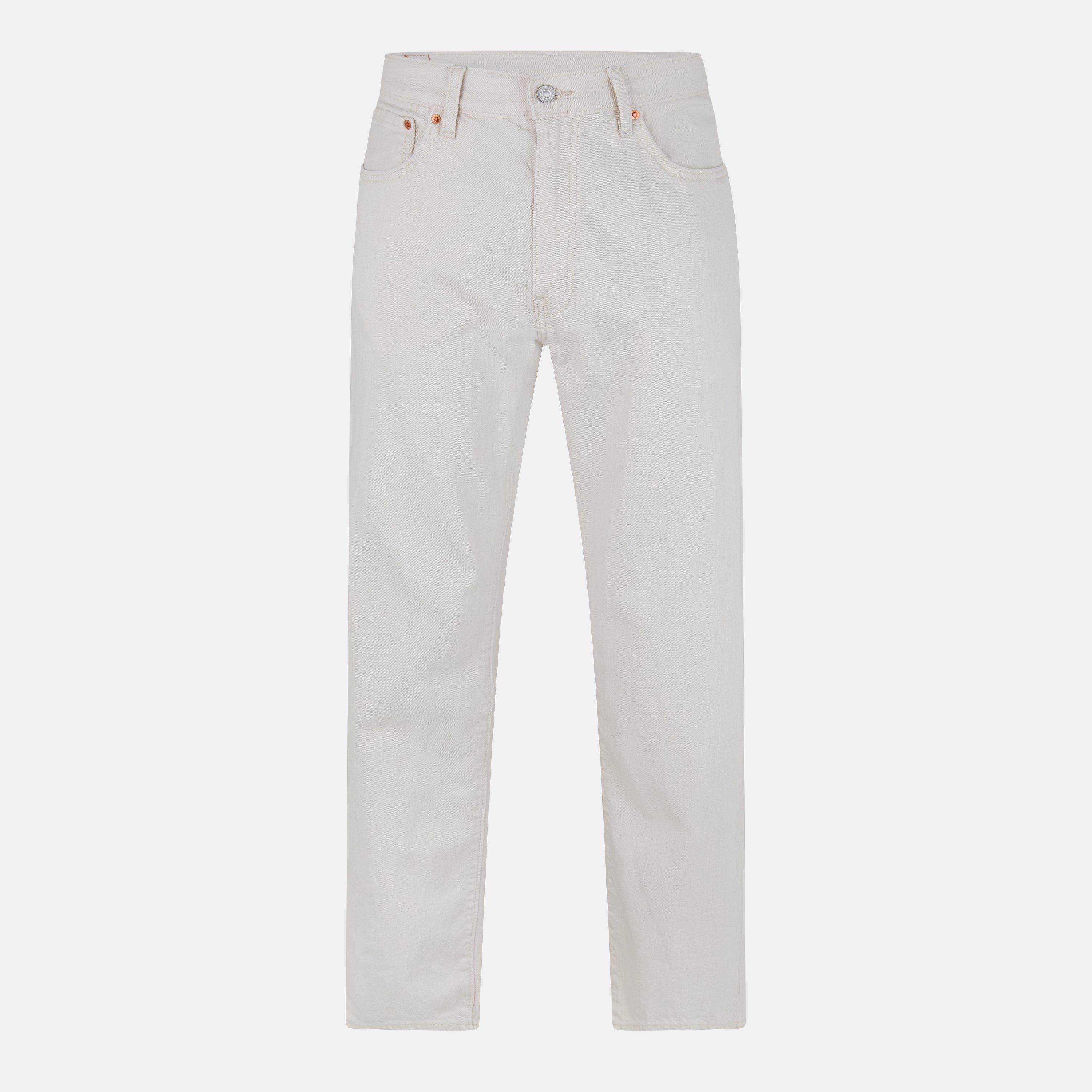 Levis Men's 555 Relaxed Fit Jeans - Ecru Fusion - 30W S