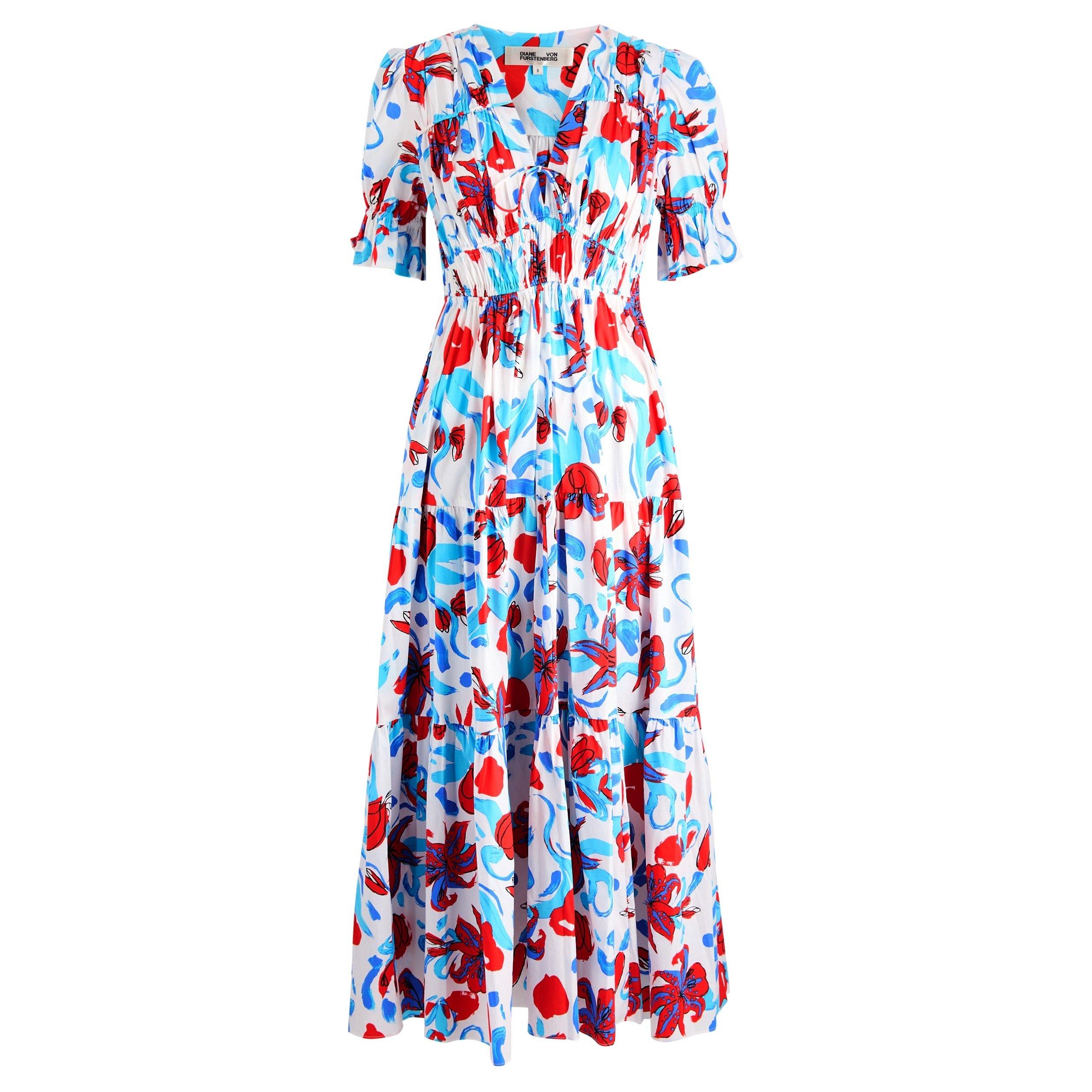 MULTICOLOURED - Diane Von Furstenberg - DVF AVERY DRESS