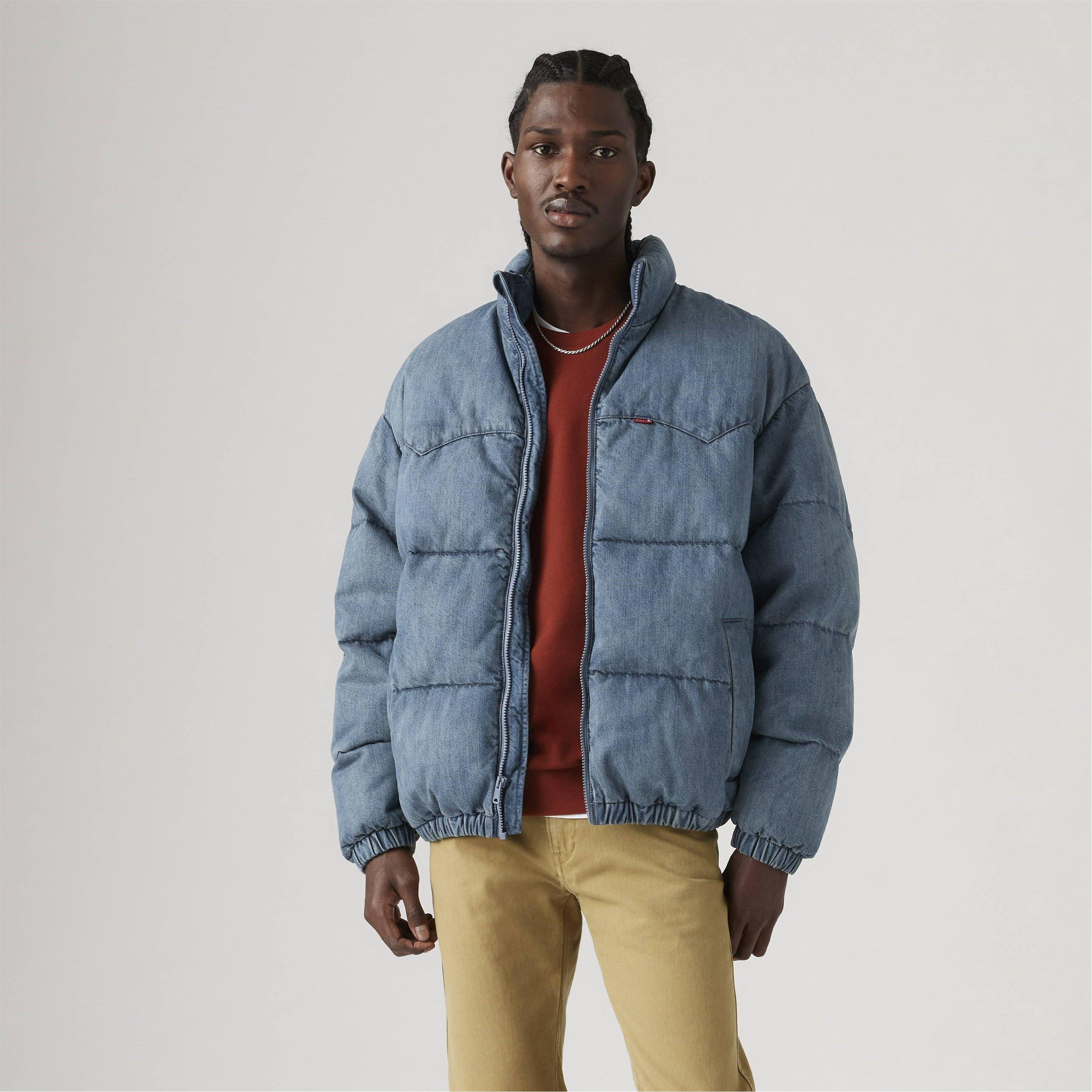 Levis Levis Super Puffer Jacket Eclipse Pu Short Puffer Jackets