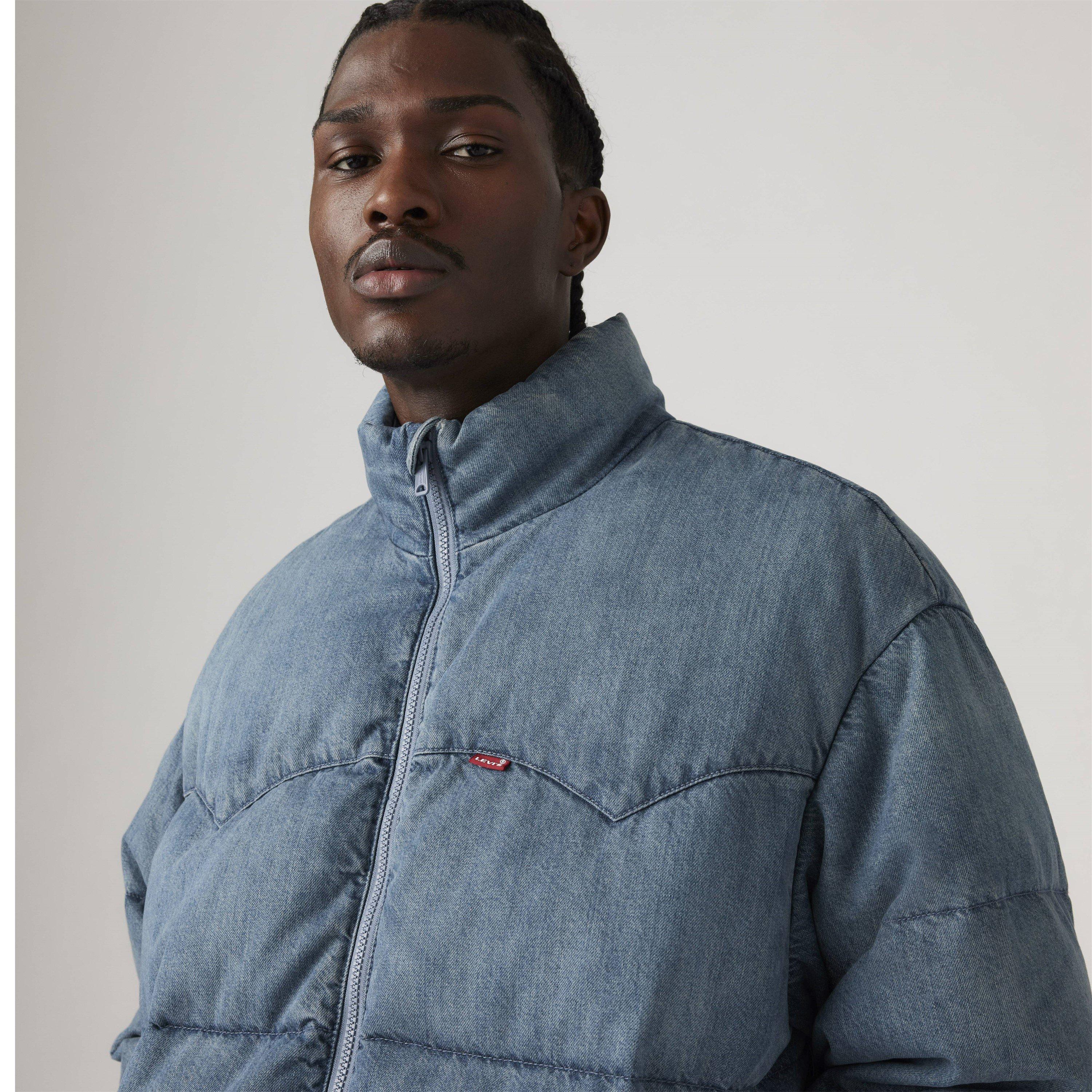 Sidetracked - Vildledt - Levis - Men's Eclipse Short Puffer Jacket - 2