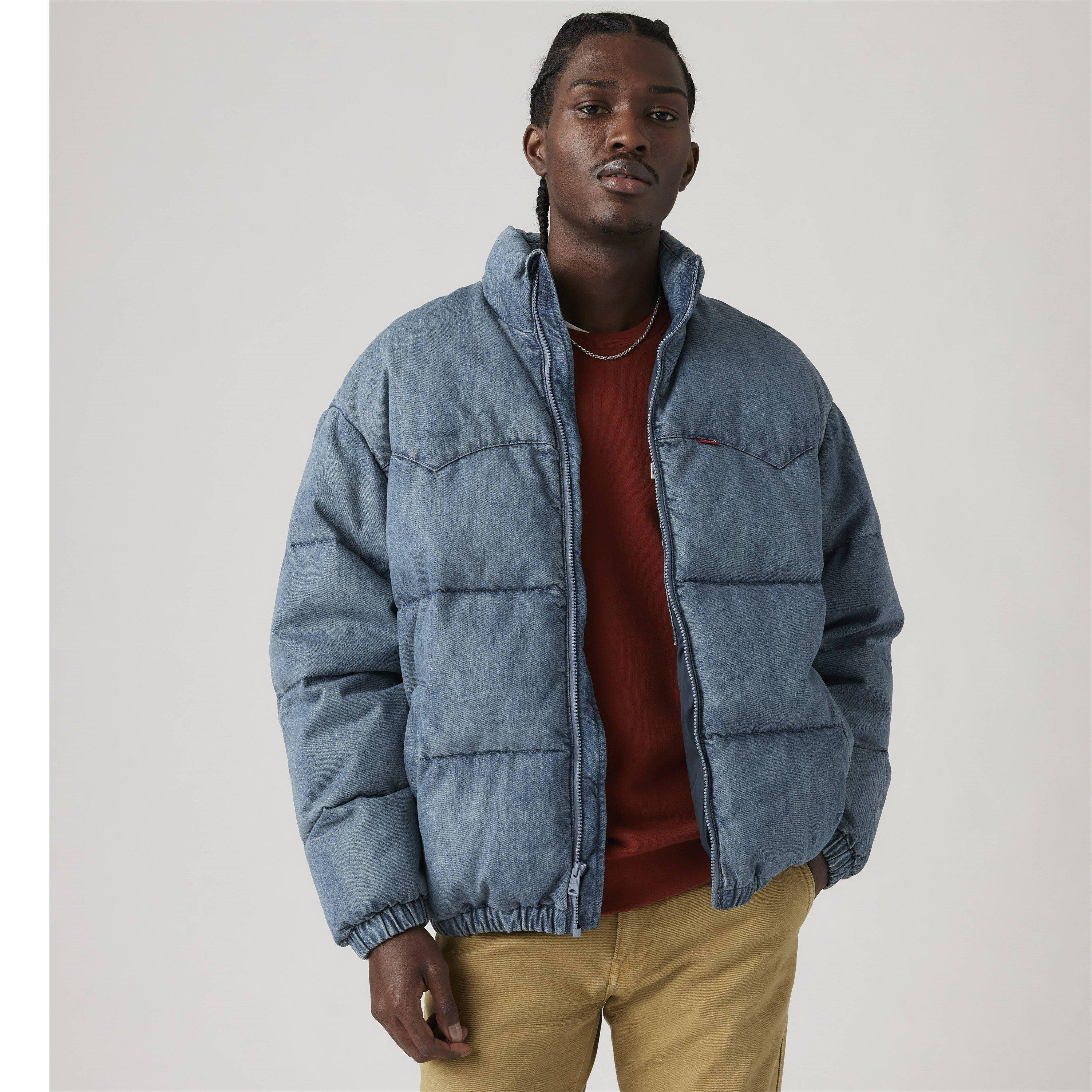 Sidetracked - Vildledt - Levis - Men's Eclipse Short Puffer Jacket - 3