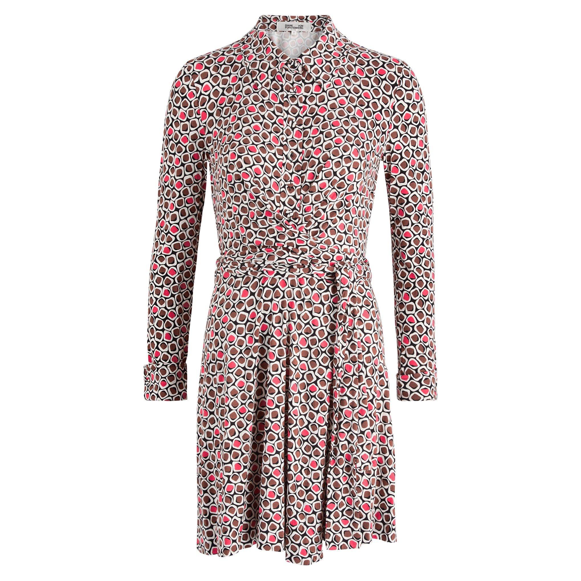RED AND OTHER - Diane Von Furstenberg - DVF DIDI DRESS