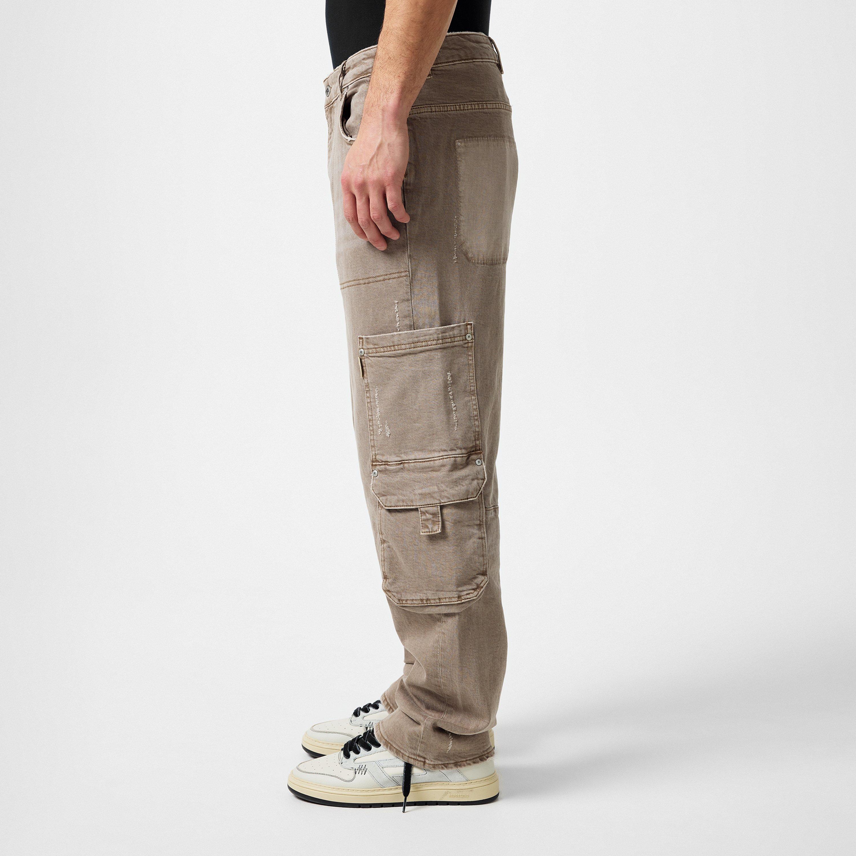 Stone - Represent - Men's WorkShop Denim Straight Leg Jeans - 2